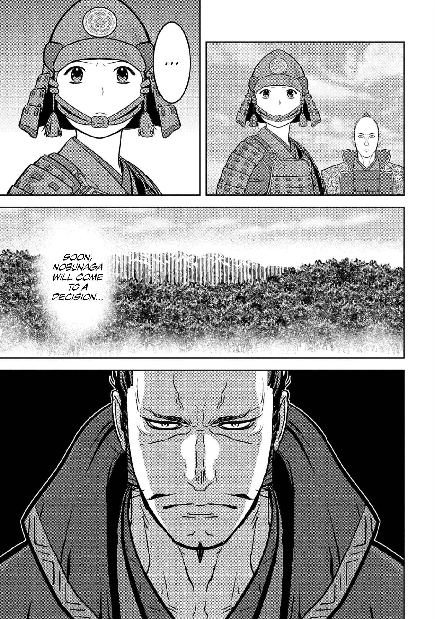 Sengoku Komachi Kuroutan: Noukou Giga Chapter 64 page 16