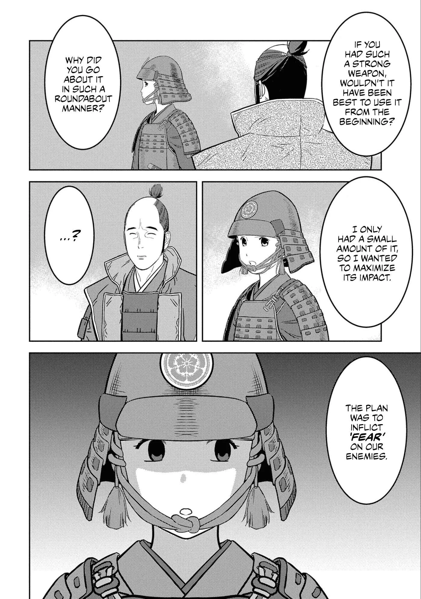 Sengoku Komachi Kuroutan: Noukou Giga Chapter 65 page 23