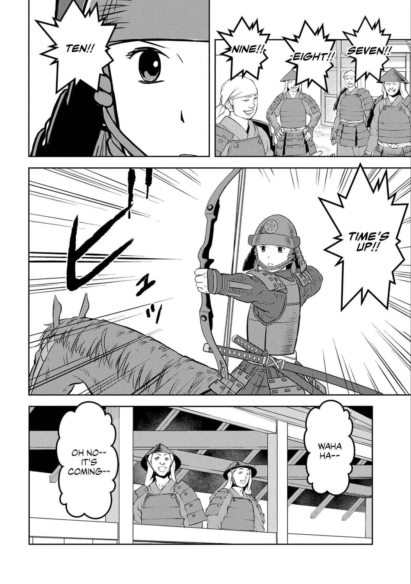 Sengoku Komachi Kuroutan: Noukou Giga Chapter 65 page 11