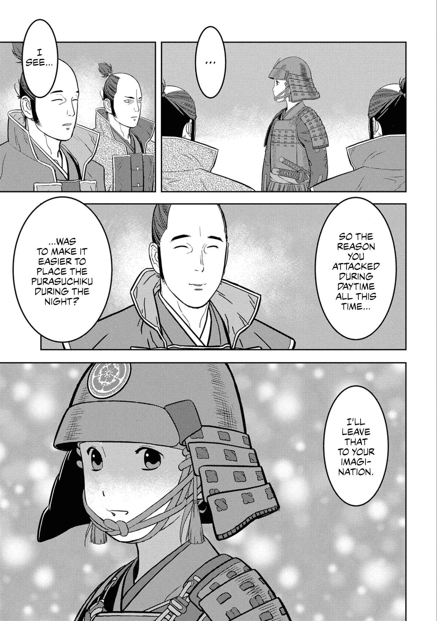 Sengoku Komachi Kuroutan: Noukou Giga Chapter 65 page 30