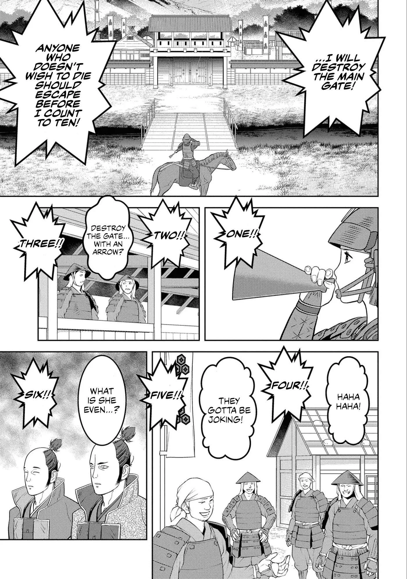 Sengoku Komachi Kuroutan: Noukou Giga Chapter 65 page 10