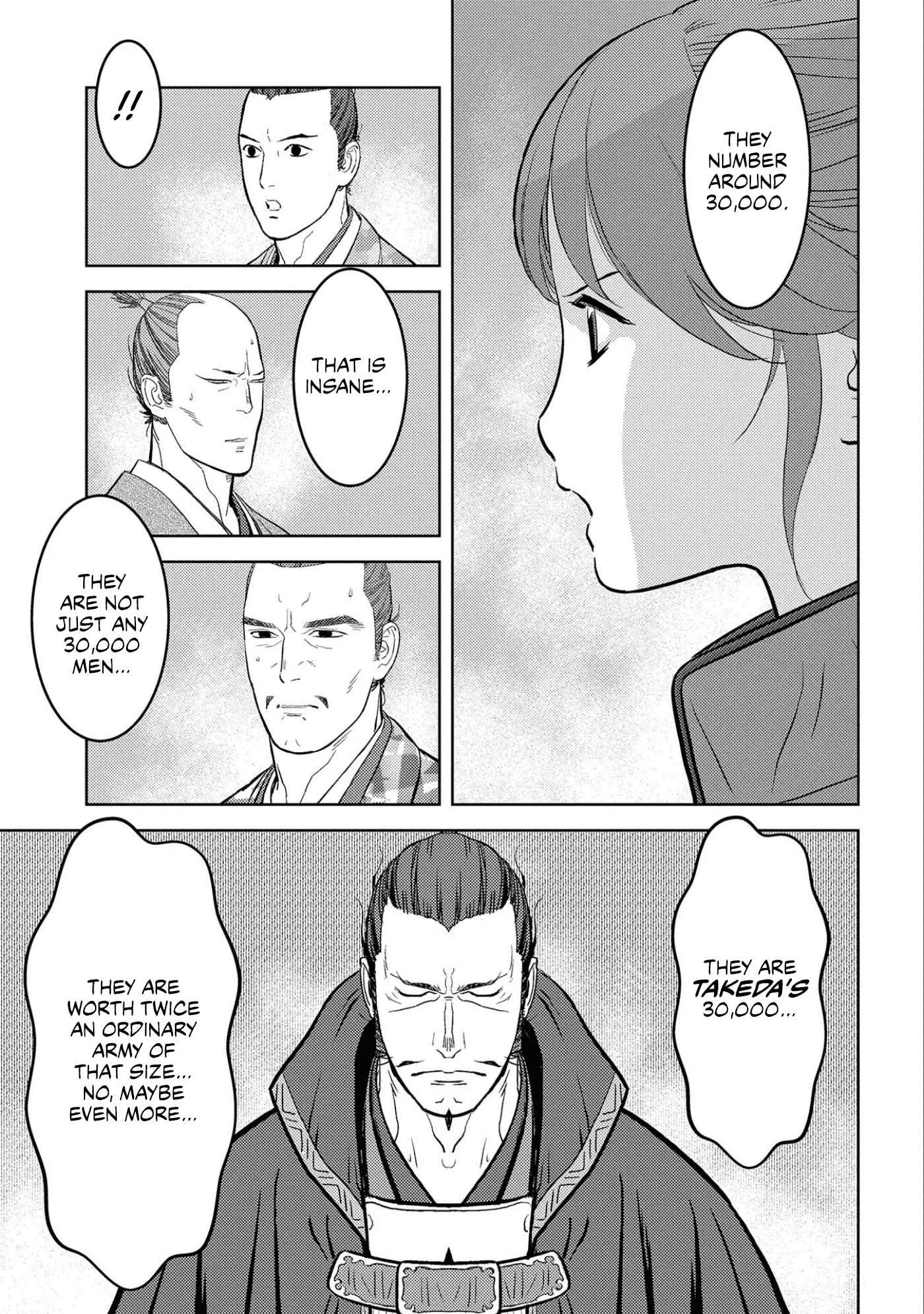 Sengoku Komachi Kuroutan: Noukou Giga Chapter 67 page 6