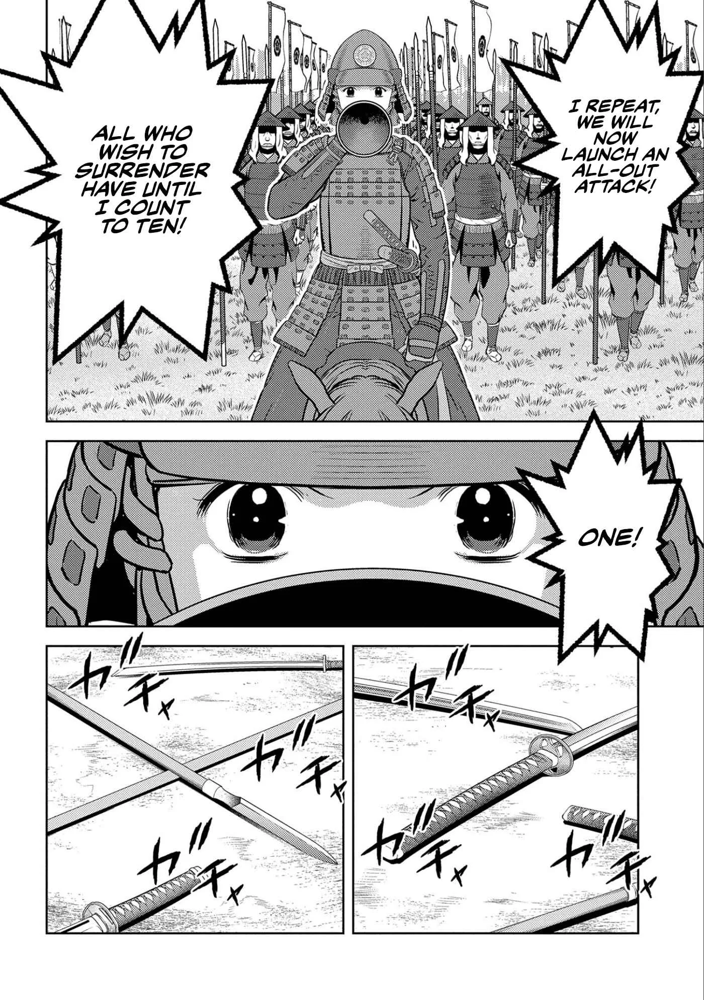 Sengoku Komachi Kuroutan: Noukou Giga Chapter 65 page 17