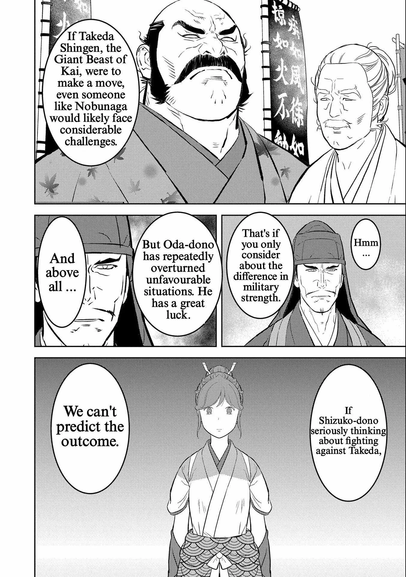 Sengoku Komachi Kuroutan: Noukou Giga Chapter 69 page 8