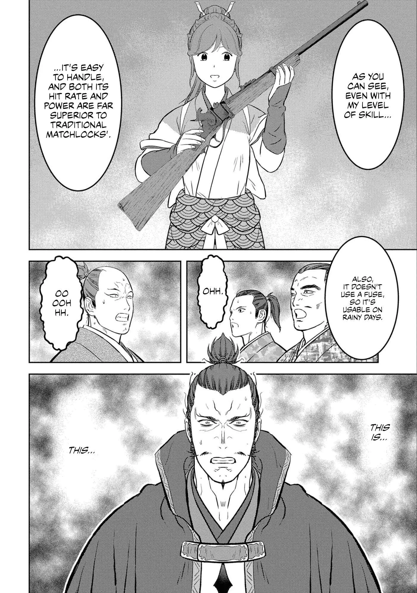 Sengoku Komachi Kuroutan: Noukou Giga Chapter 67 page 22