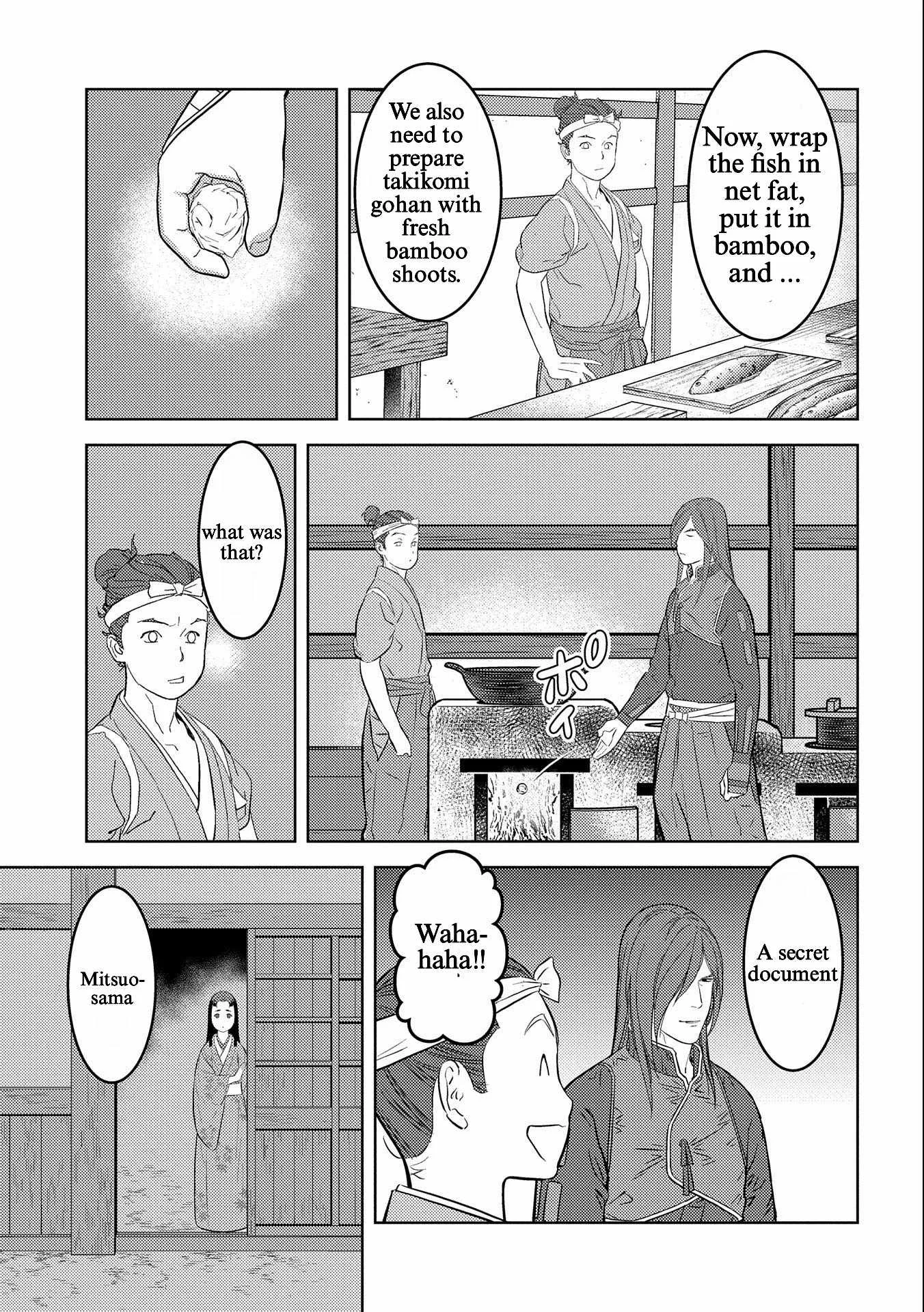 Sengoku Komachi Kuroutan: Noukou Giga Chapter 69 page 19