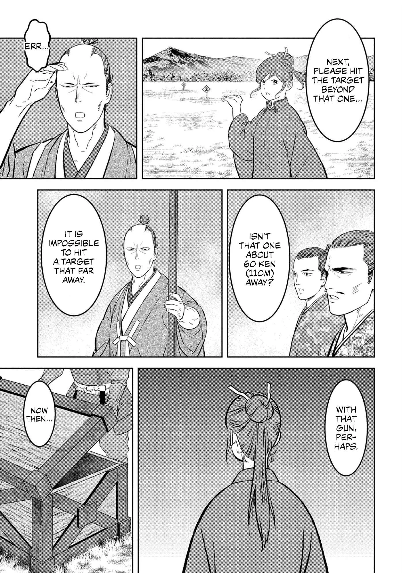 Sengoku Komachi Kuroutan: Noukou Giga Chapter 67 page 15