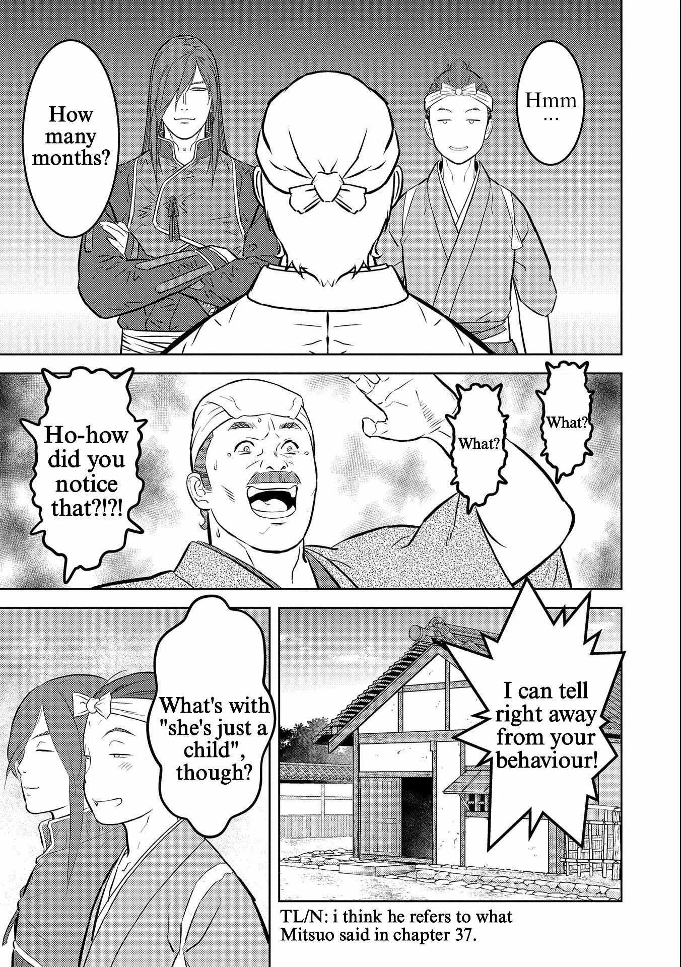Sengoku Komachi Kuroutan: Noukou Giga Chapter 69 page 21