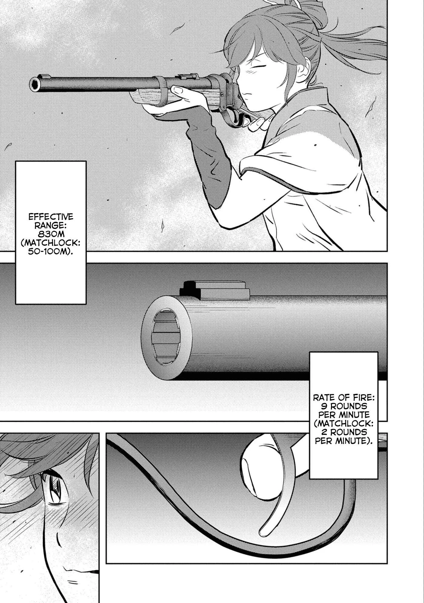 Sengoku Komachi Kuroutan: Noukou Giga Chapter 67 page 17
