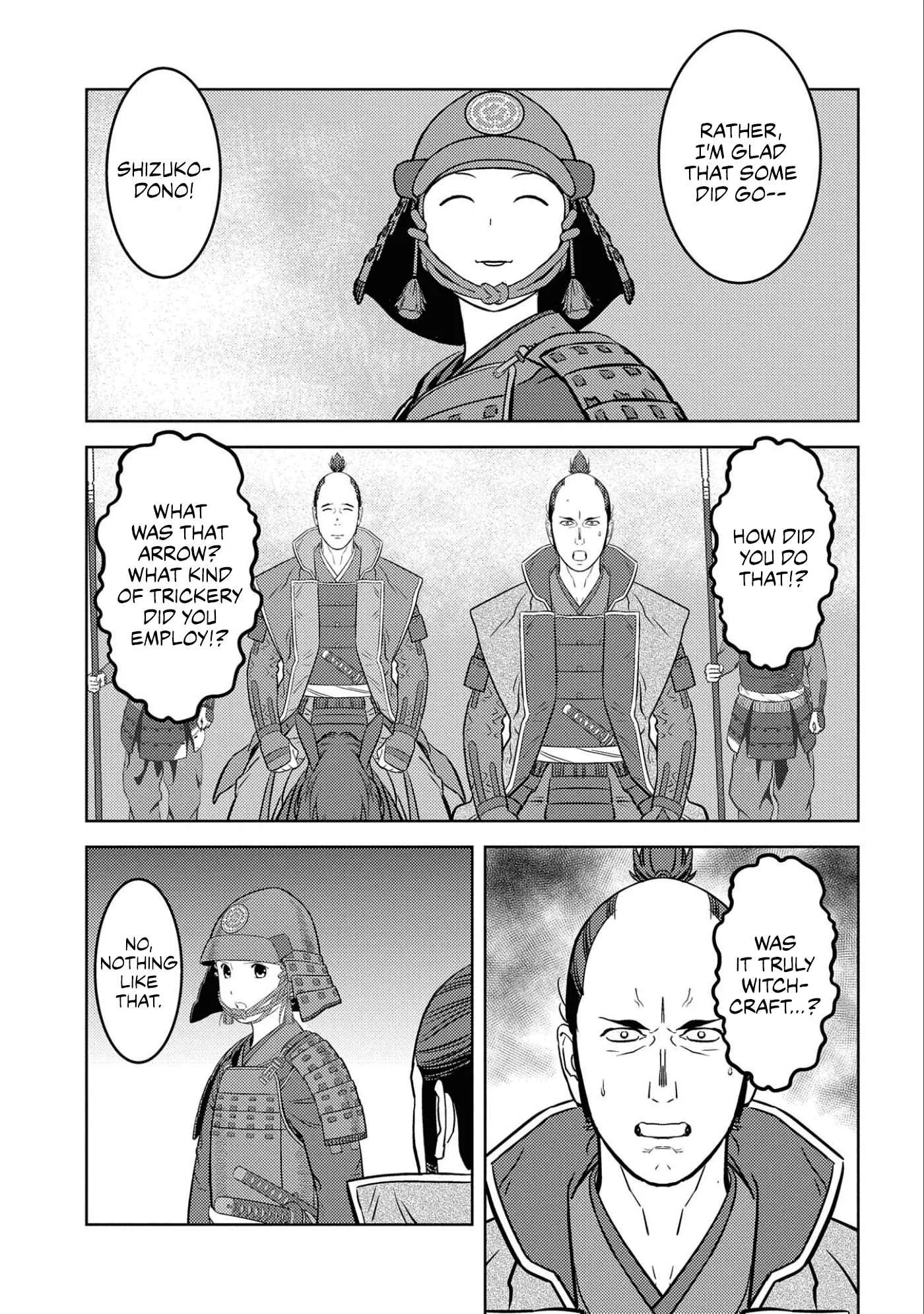 Sengoku Komachi Kuroutan: Noukou Giga Chapter 65 page 20