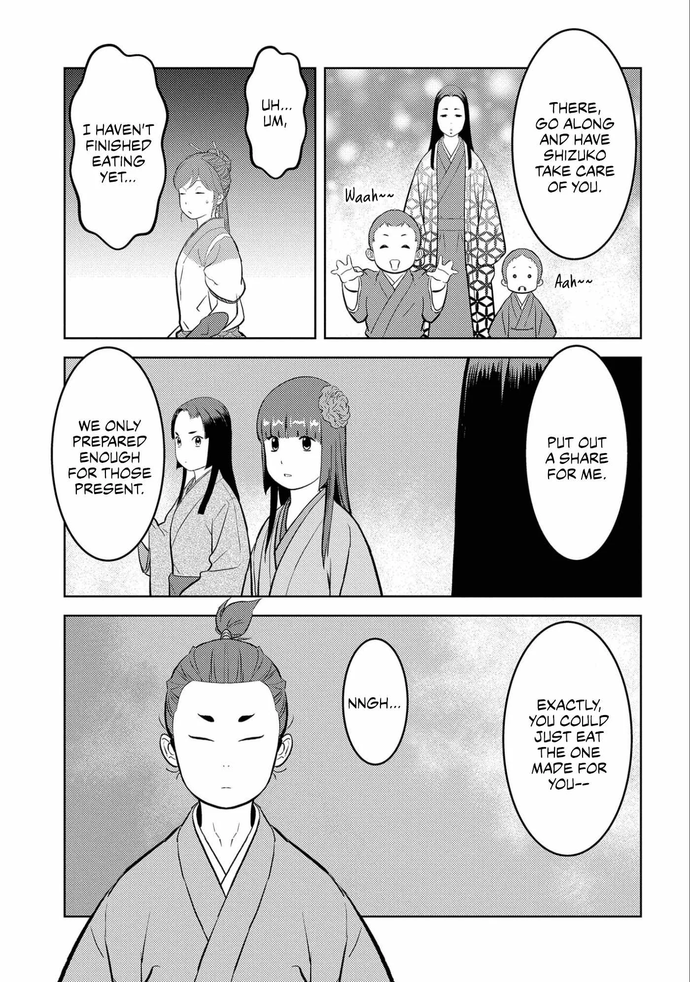 Sengoku Komachi Kuroutan: Noukou Giga Chapter 71 page 21