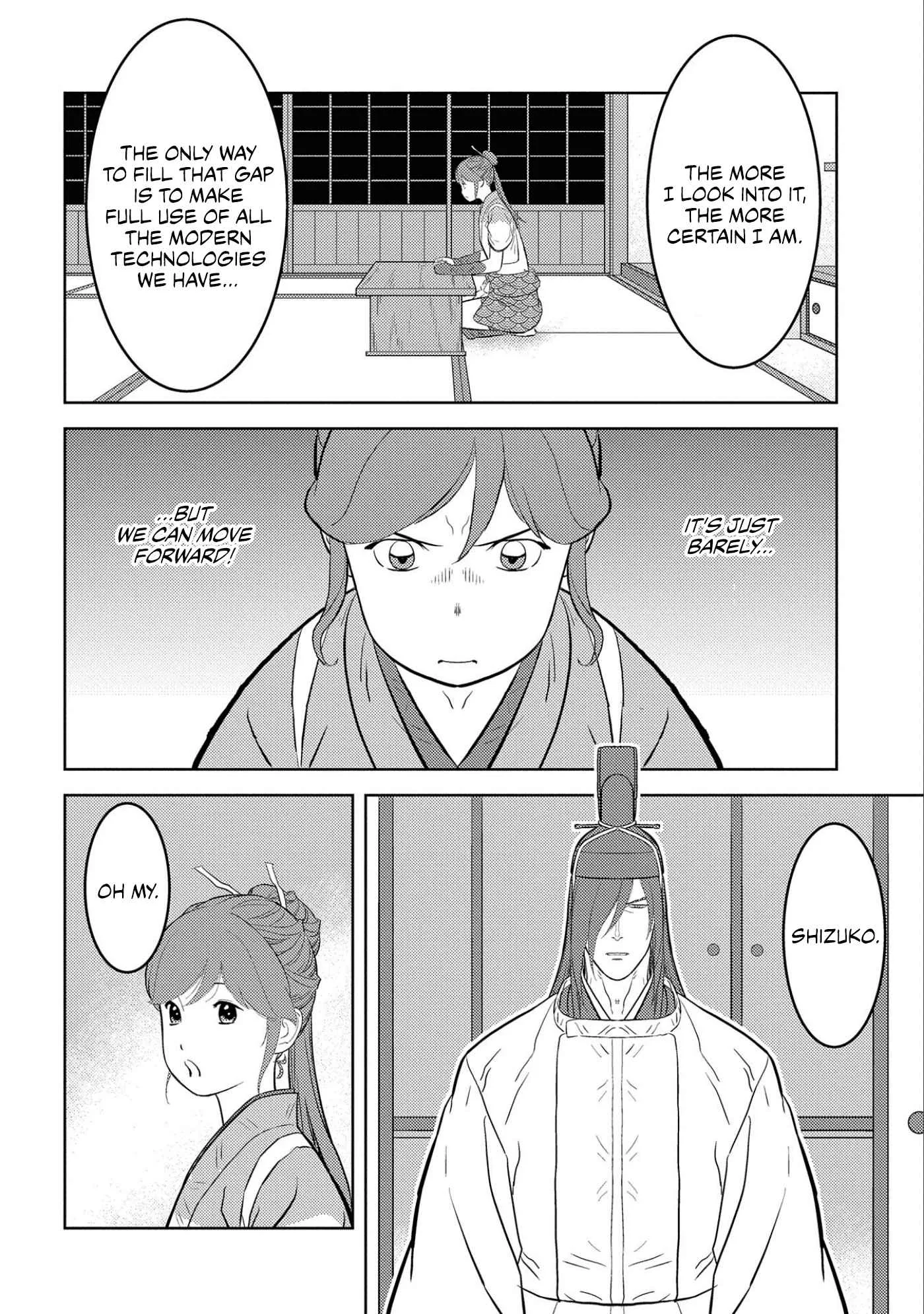 Sengoku Komachi Kuroutan: Noukou Giga Chapter 67 page 28