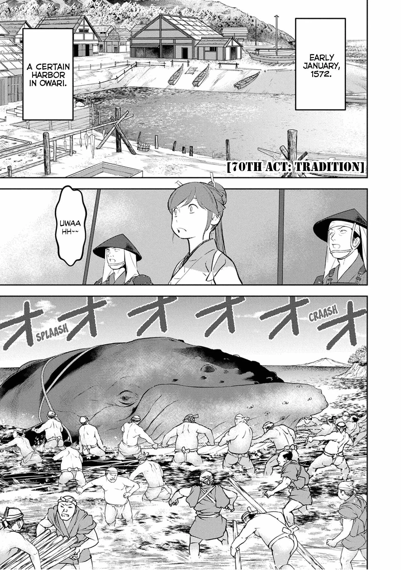 Sengoku Komachi Kuroutan: Noukou Giga Chapter 70 page 2