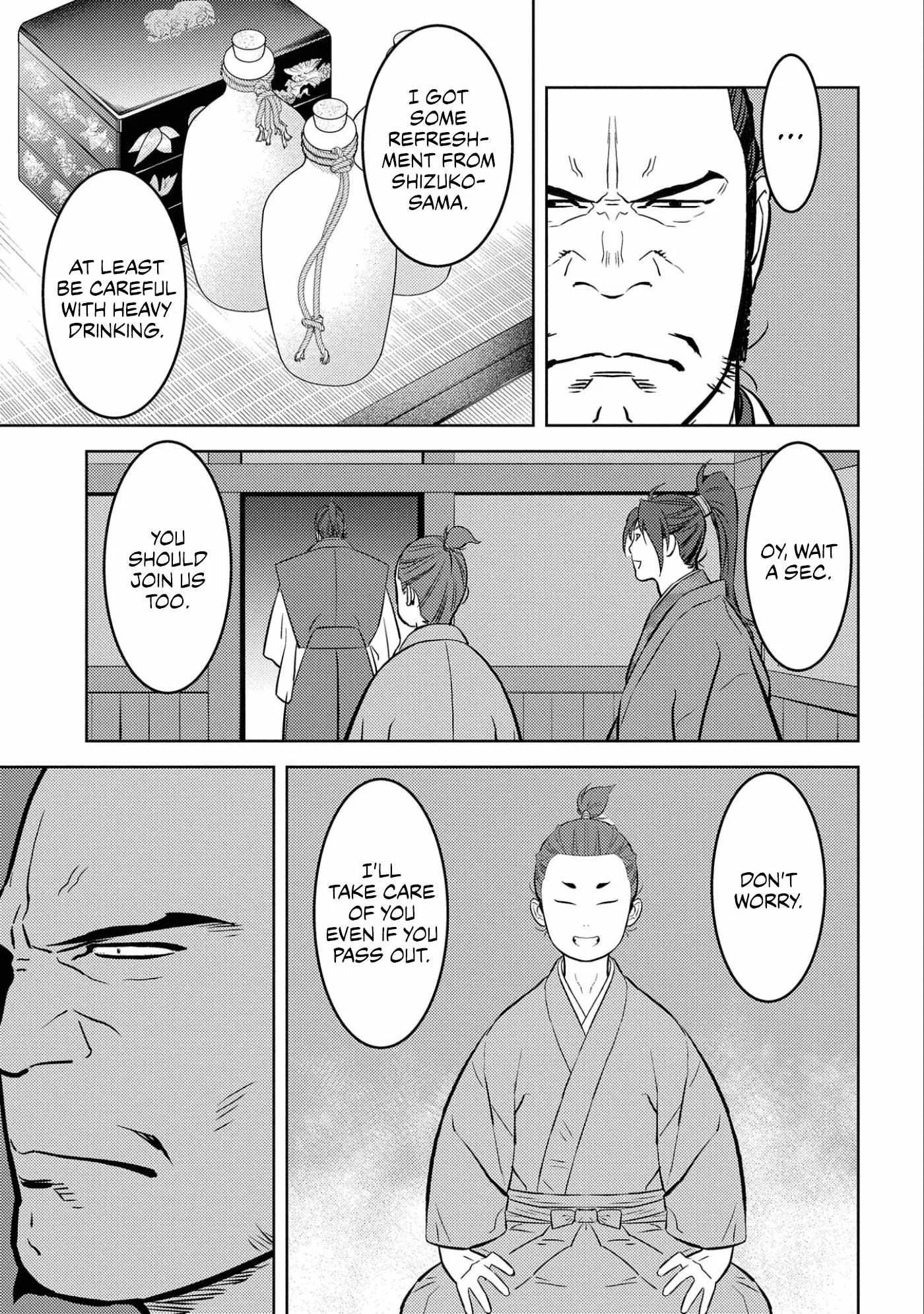 Sengoku Komachi Kuroutan: Noukou Giga Chapter 71 page 31