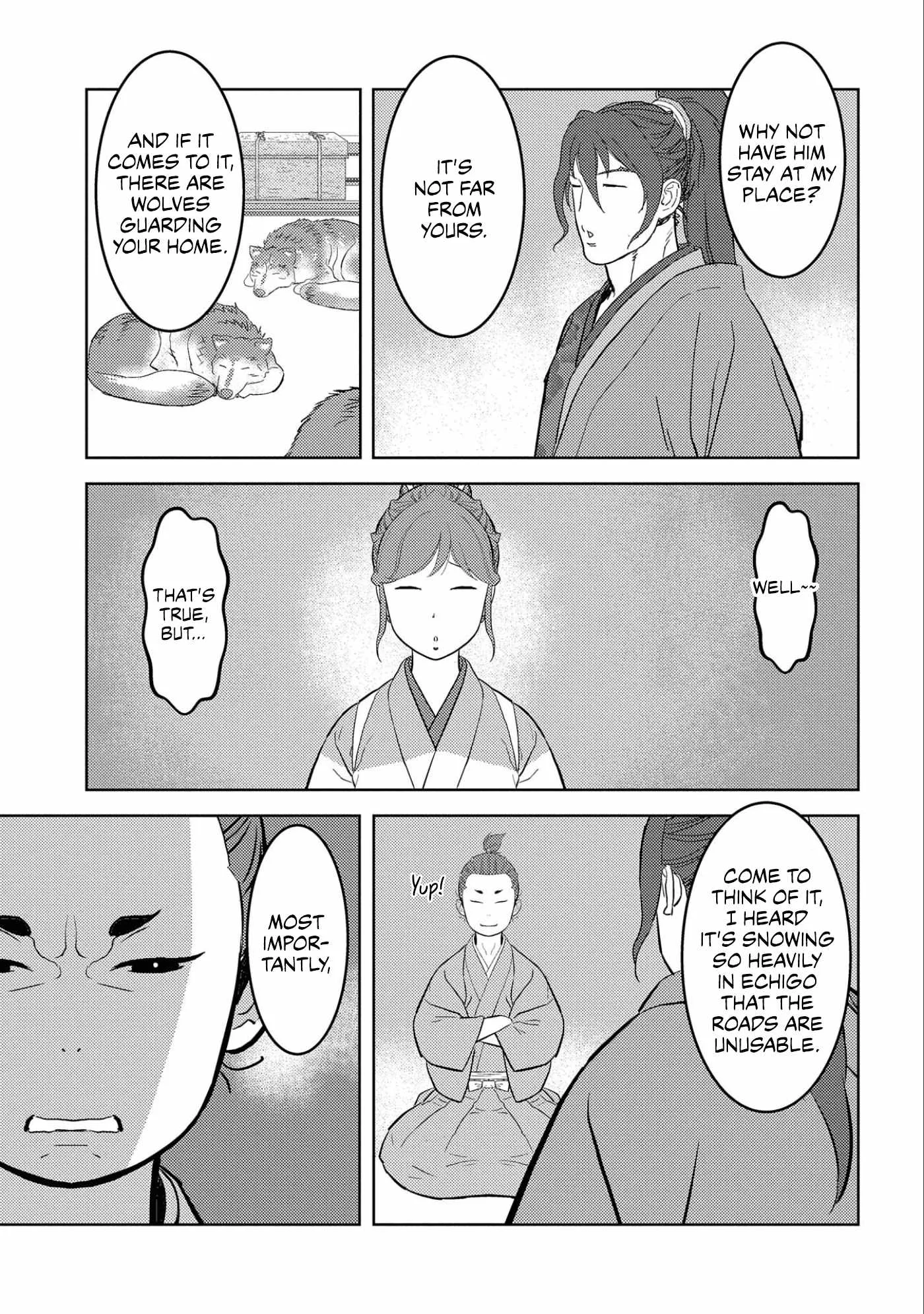 Sengoku Komachi Kuroutan: Noukou Giga Chapter 70 page 22