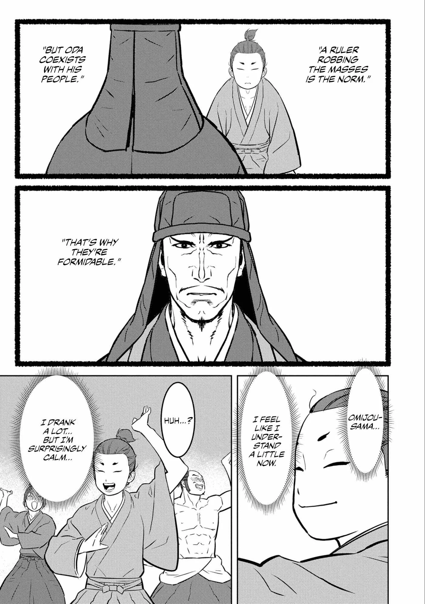 Sengoku Komachi Kuroutan: Noukou Giga Chapter 71 page 35