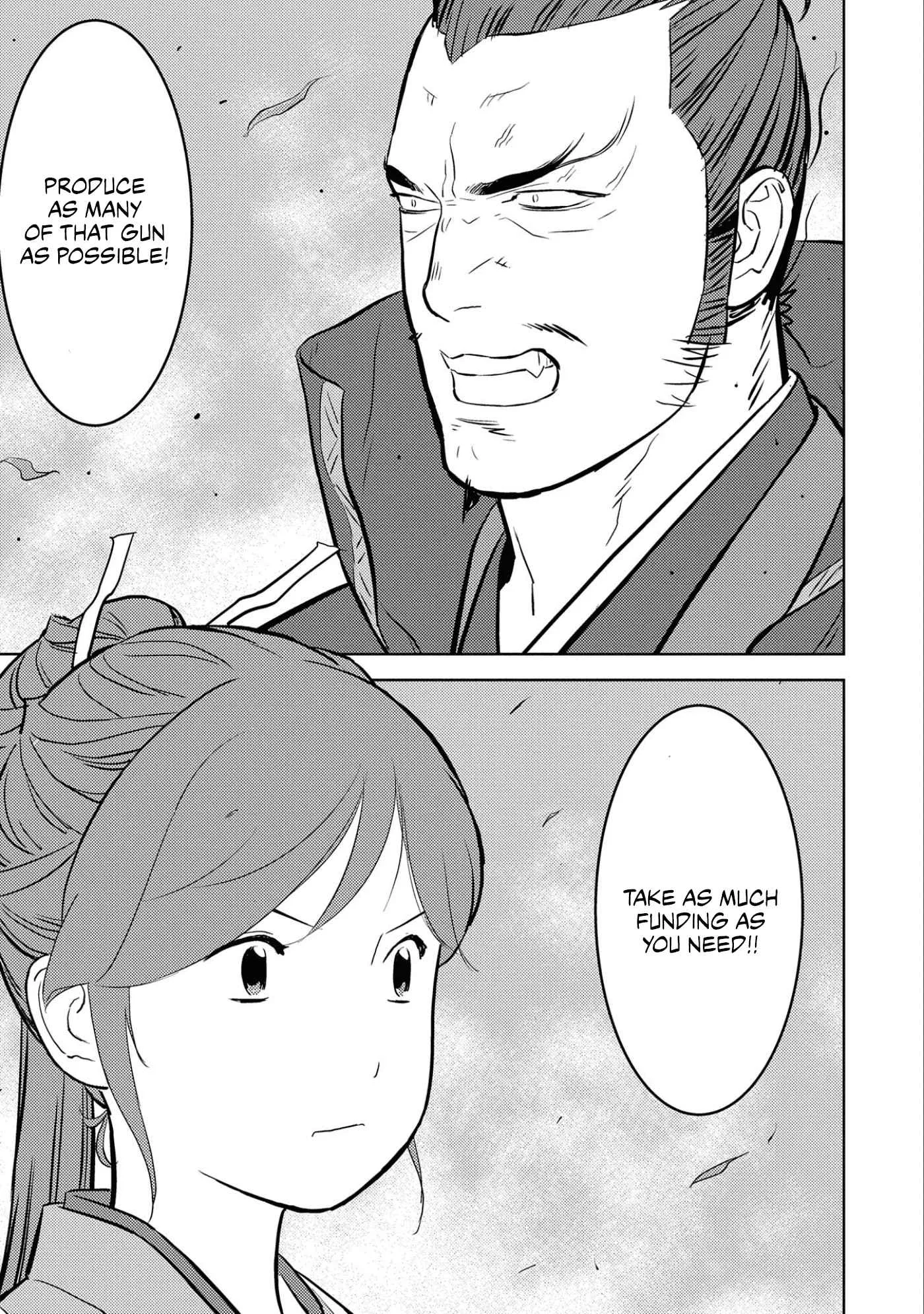 Sengoku Komachi Kuroutan: Noukou Giga Chapter 67 page 25