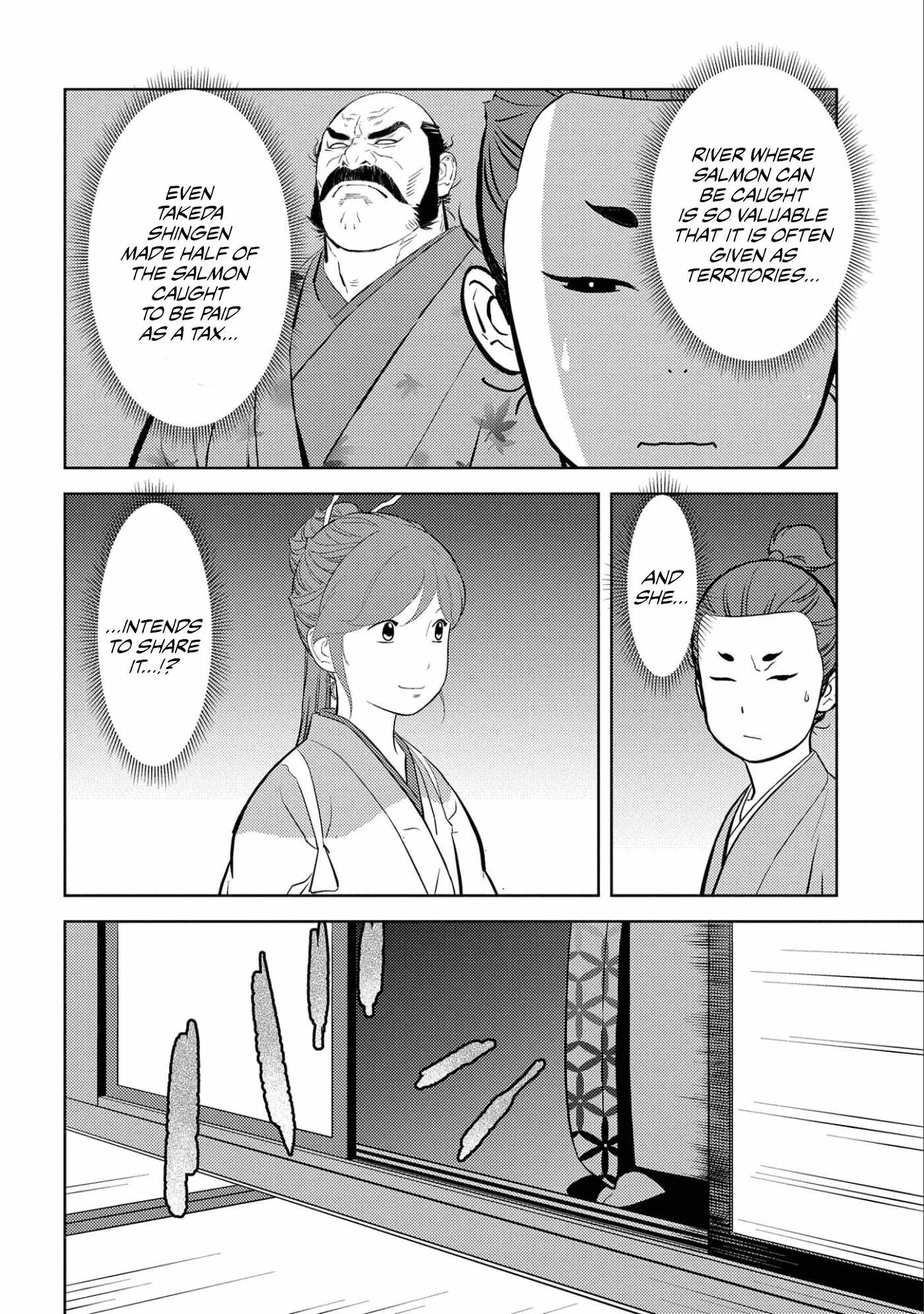 Sengoku Komachi Kuroutan: Noukou Giga Chapter 71 page 18