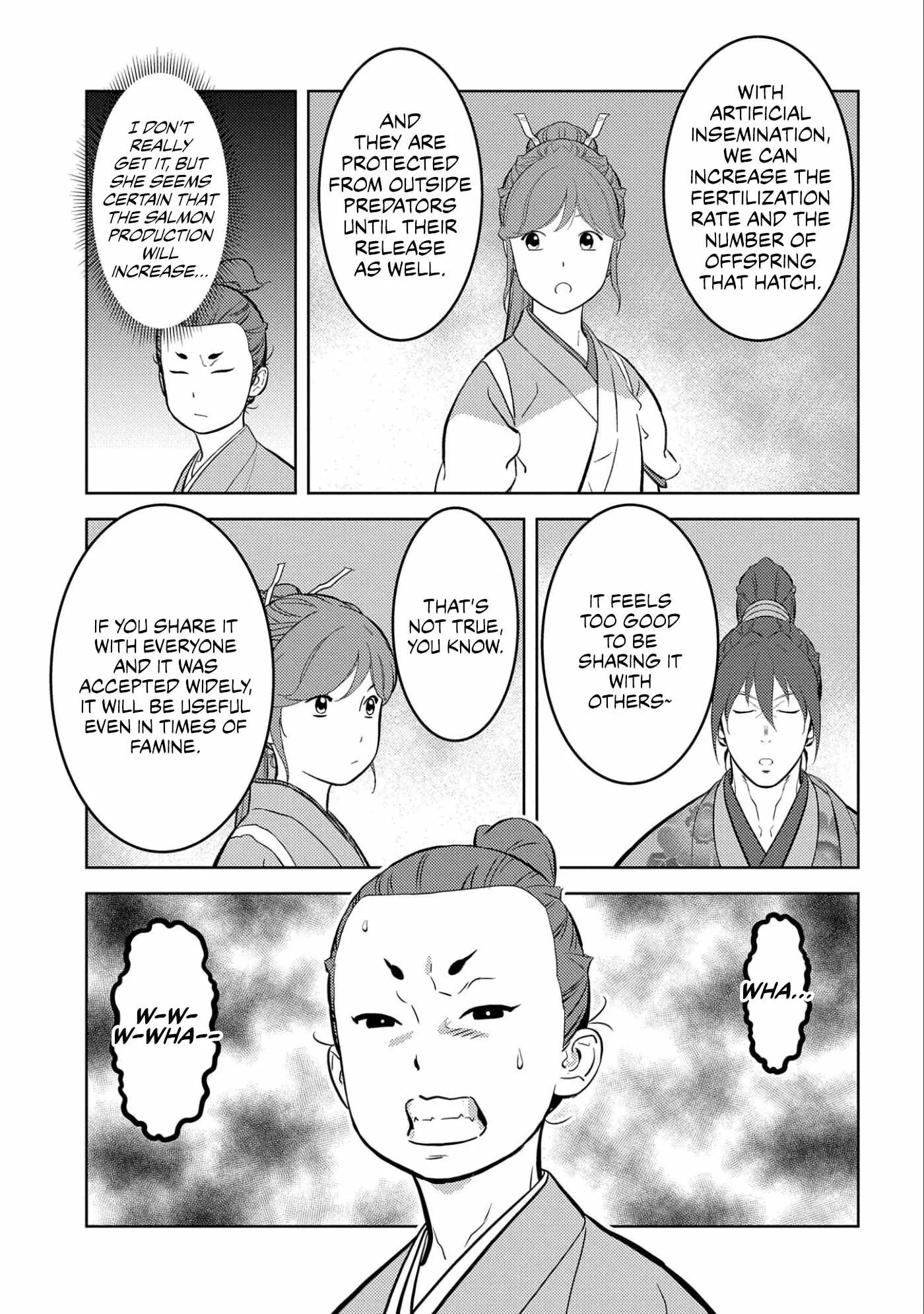 Sengoku Komachi Kuroutan: Noukou Giga Chapter 71 page 17