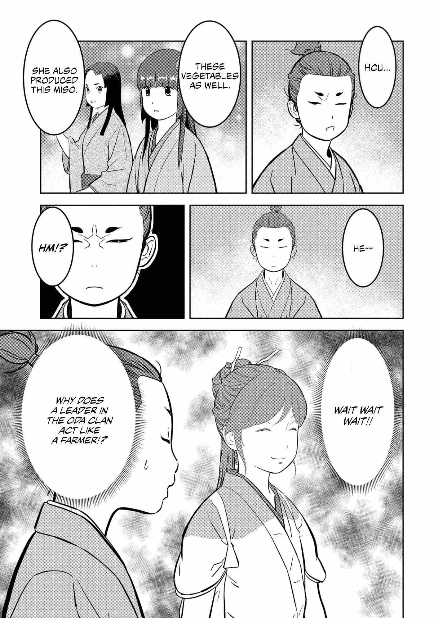 Sengoku Komachi Kuroutan: Noukou Giga Chapter 71 page 13