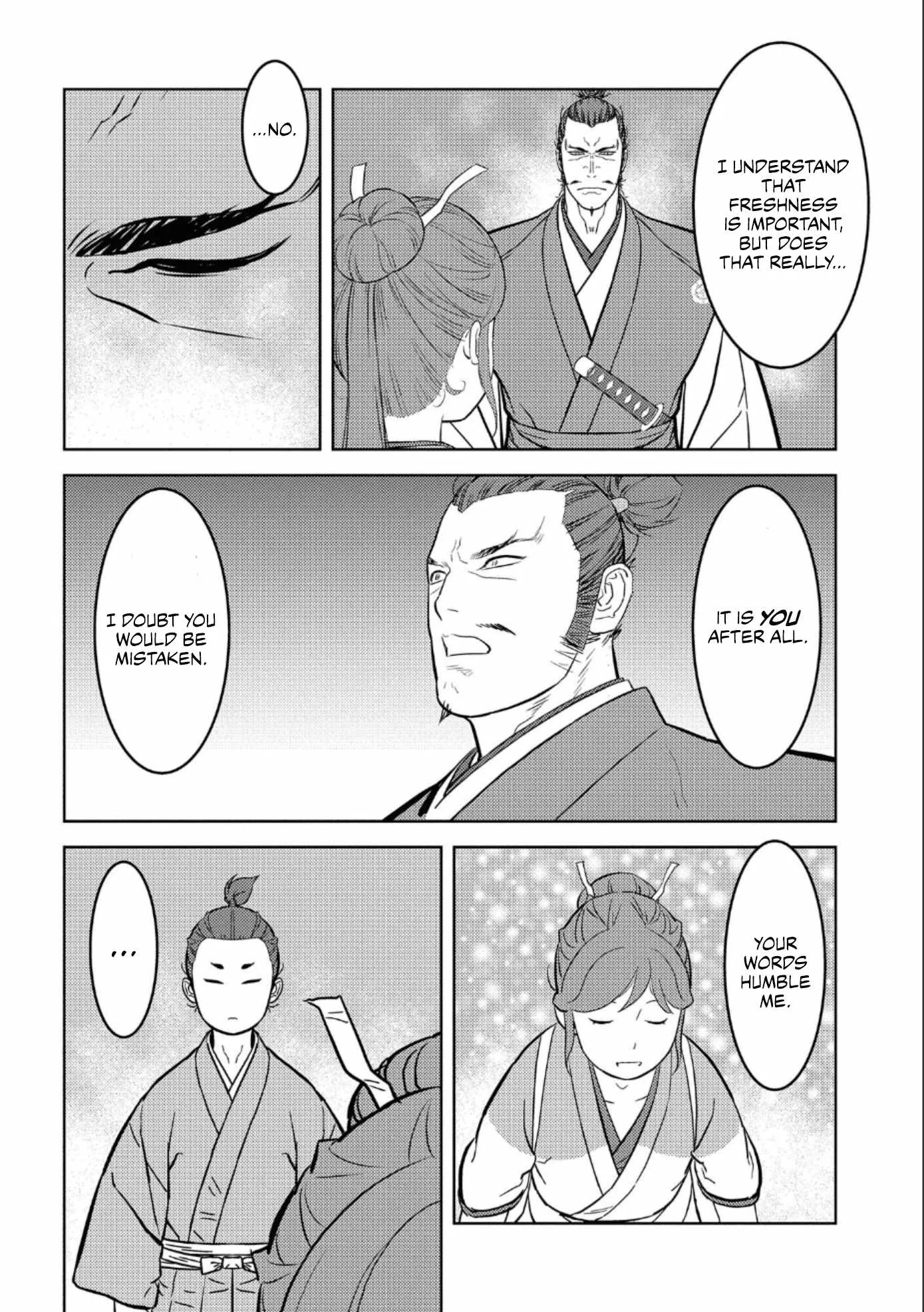 Sengoku Komachi Kuroutan: Noukou Giga Chapter 72 page 25