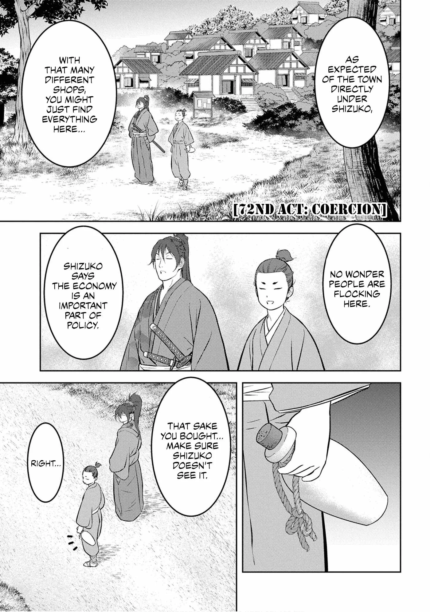 Sengoku Komachi Kuroutan: Noukou Giga Chapter 72 page 2