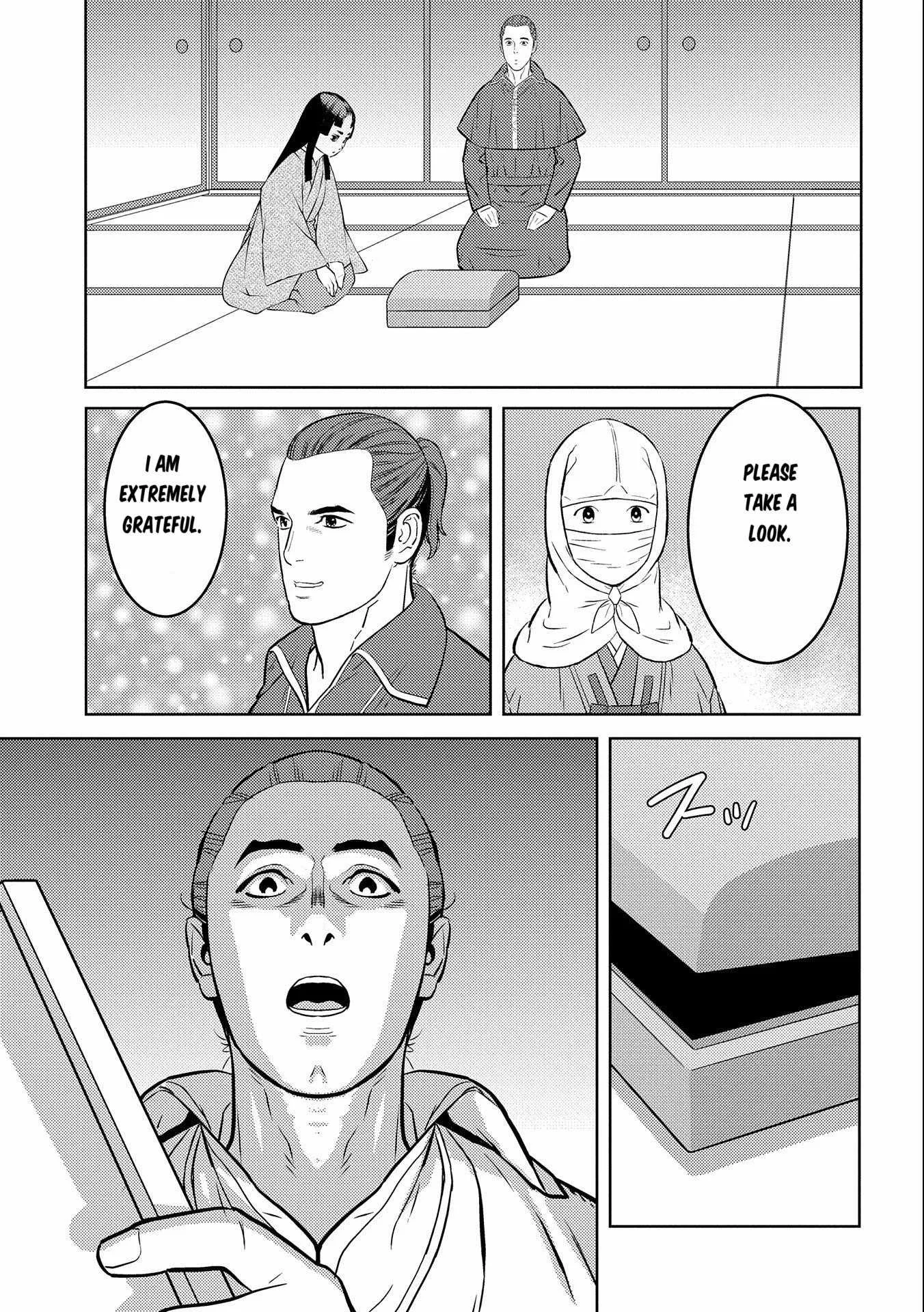 Sengoku Komachi Kuroutan: Noukou Giga Chapter 74 page 14