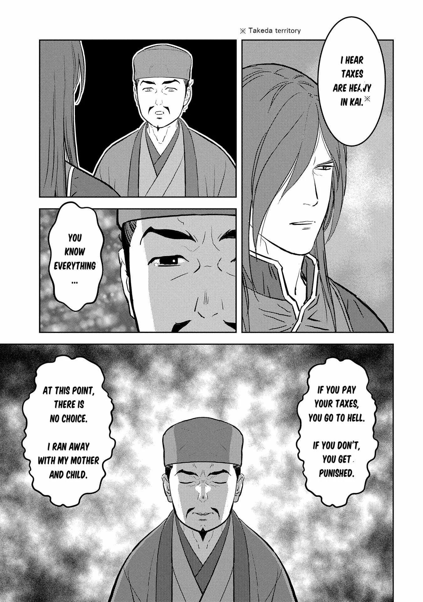 Sengoku Komachi Kuroutan: Noukou Giga Chapter 77 page 14