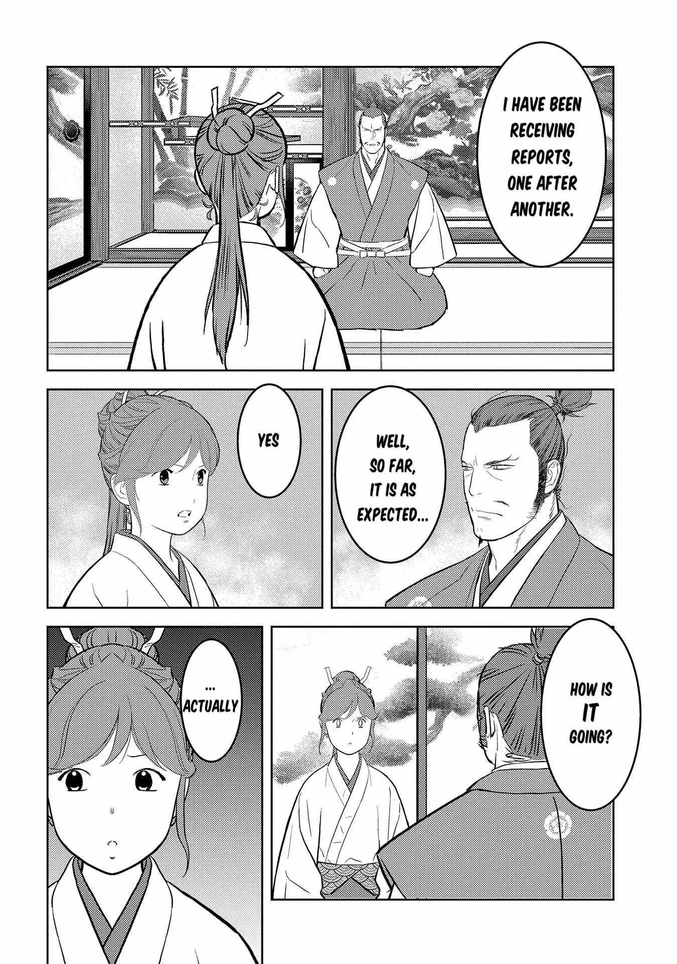 Sengoku Komachi Kuroutan: Noukou Giga Chapter 77 page 25