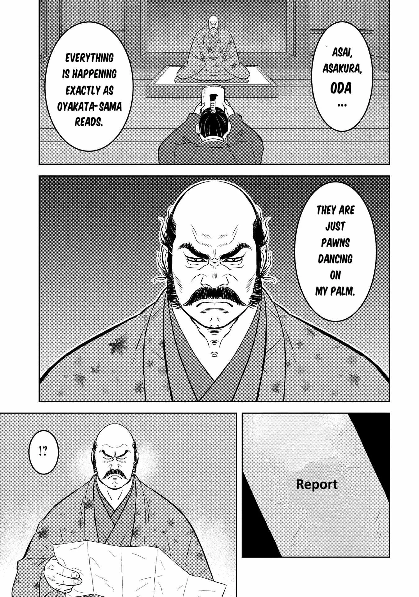 Sengoku Komachi Kuroutan: Noukou Giga Chapter 76 page 15