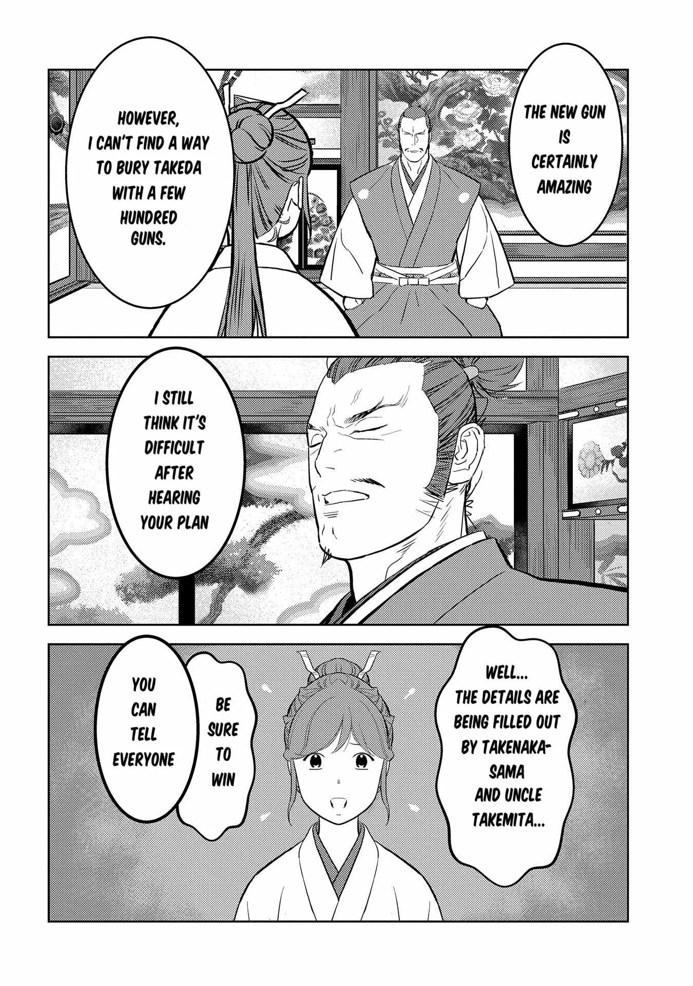 Sengoku Komachi Kuroutan: Noukou Giga Chapter 77 page 27