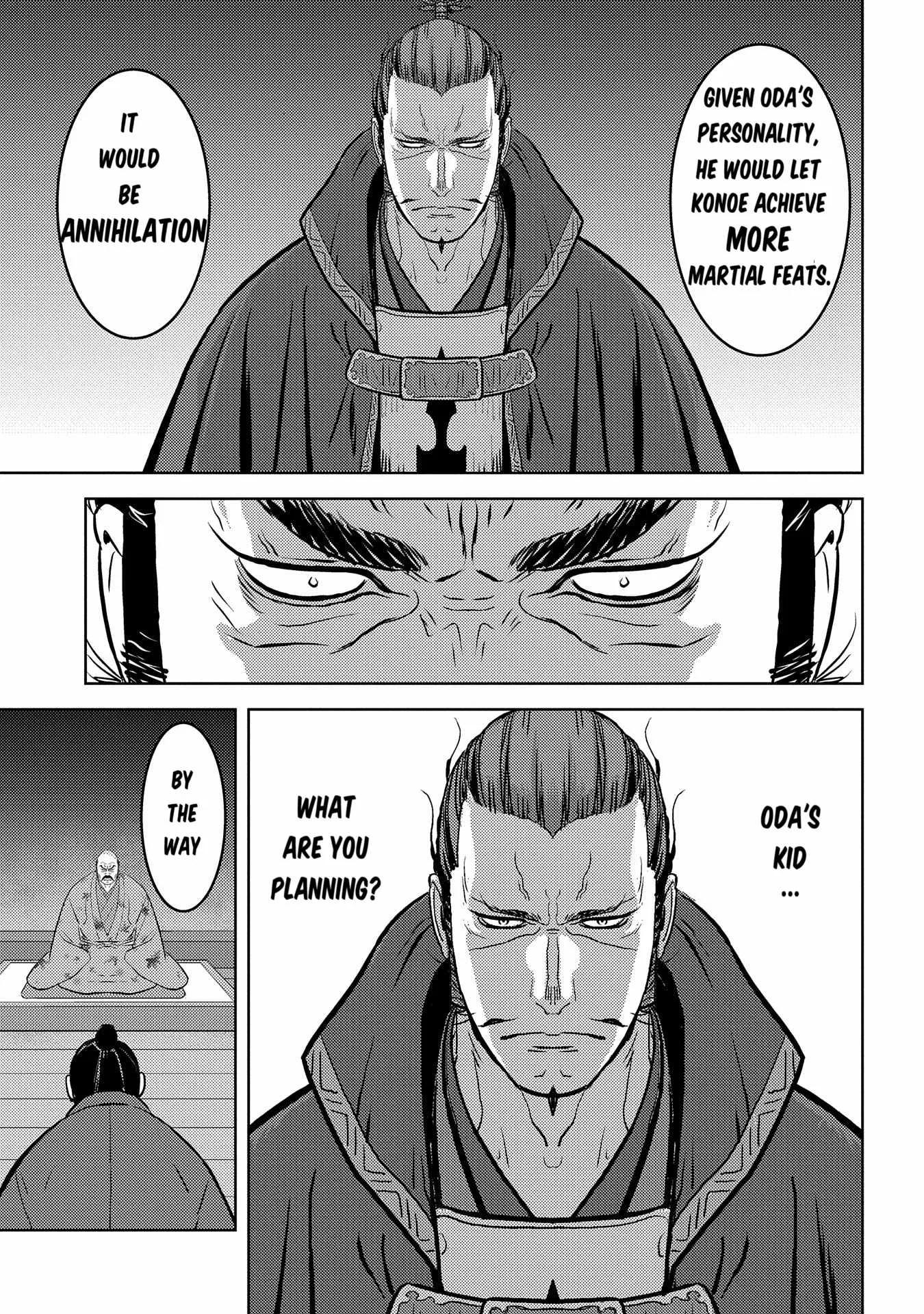 Sengoku Komachi Kuroutan: Noukou Giga Chapter 76 page 17