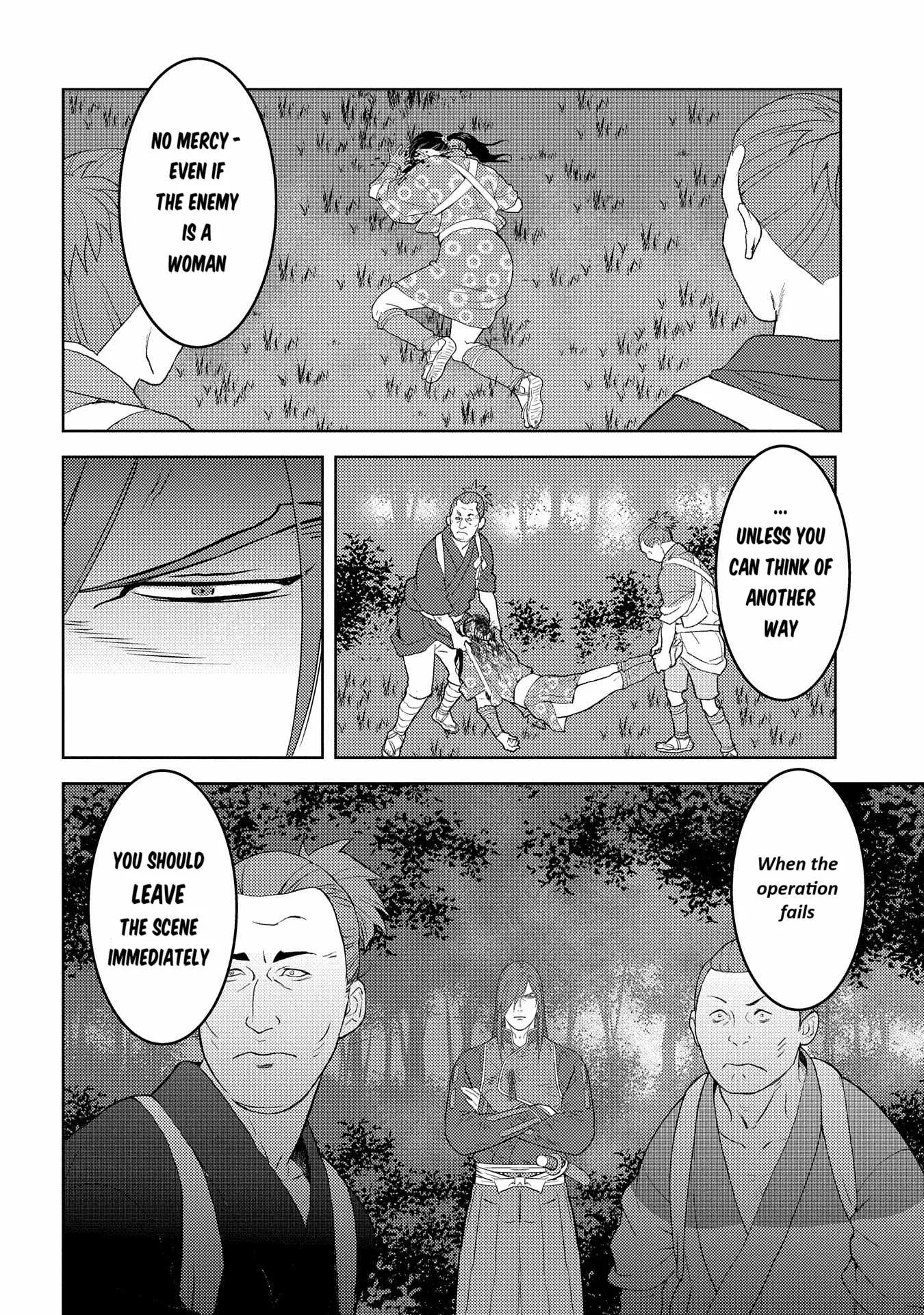 Sengoku Komachi Kuroutan: Noukou Giga Chapter 76 page 28