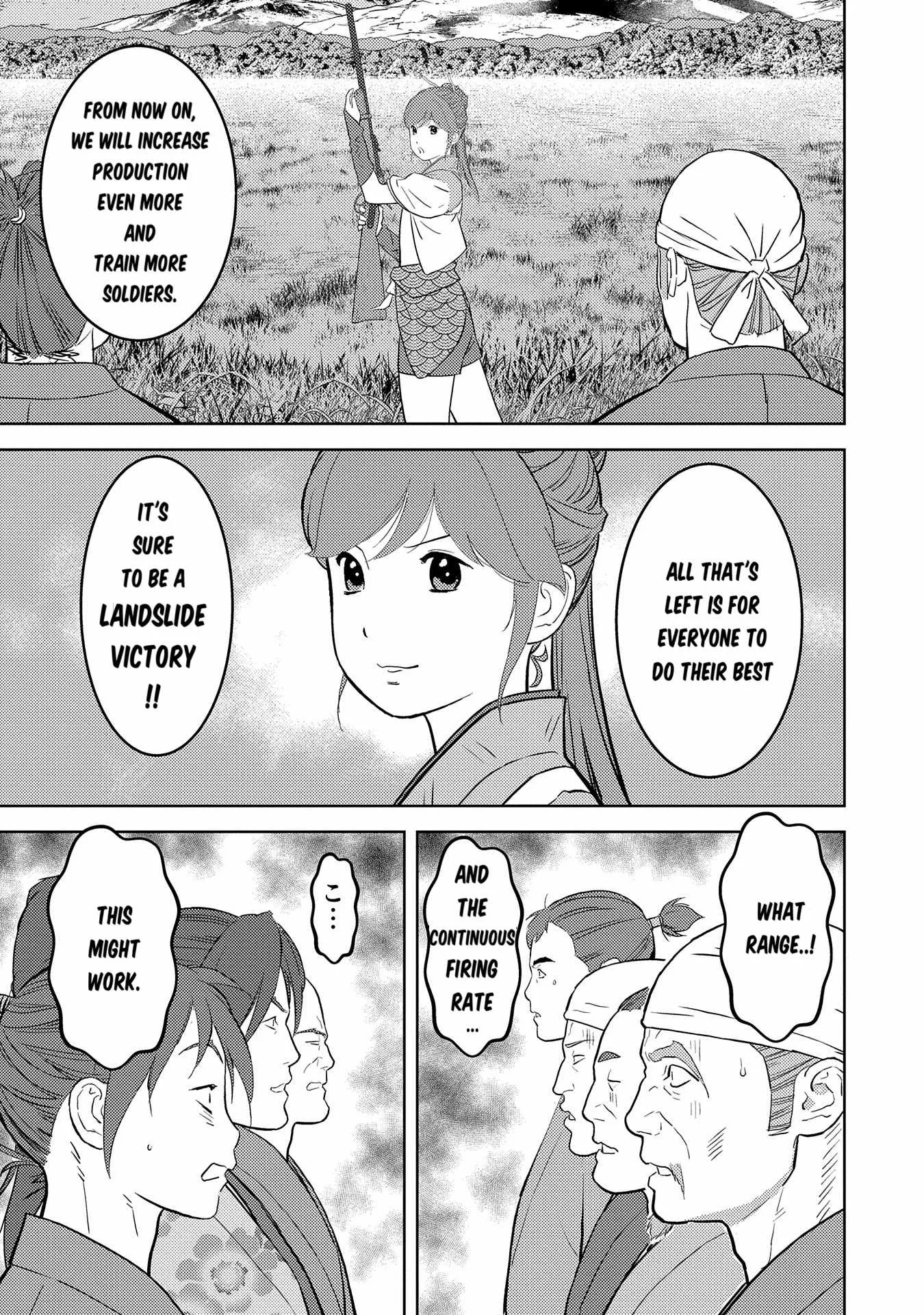 Sengoku Komachi Kuroutan: Noukou Giga Chapter 79 page 21
