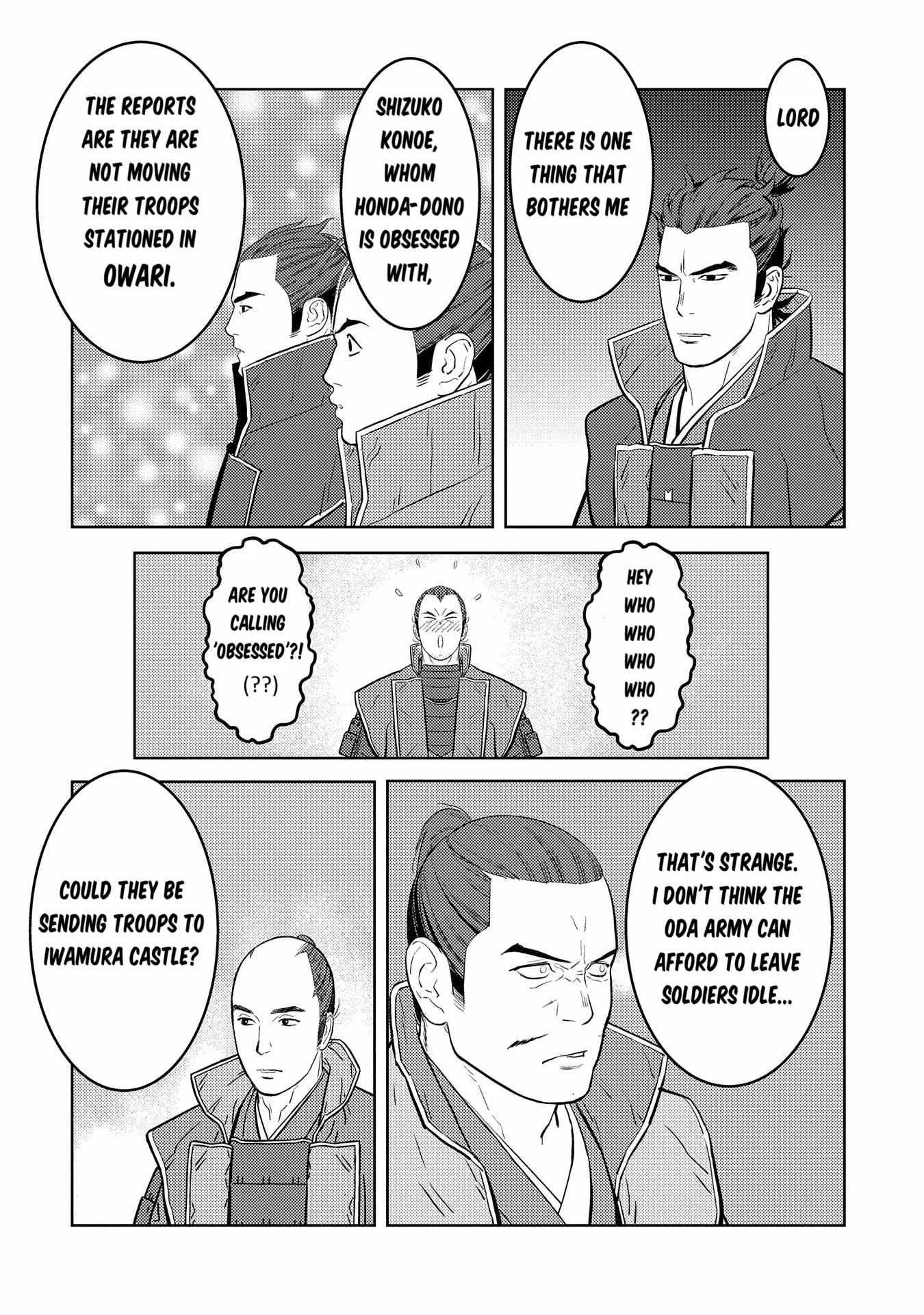 Sengoku Komachi Kuroutan: Noukou Giga Chapter 79 page 27