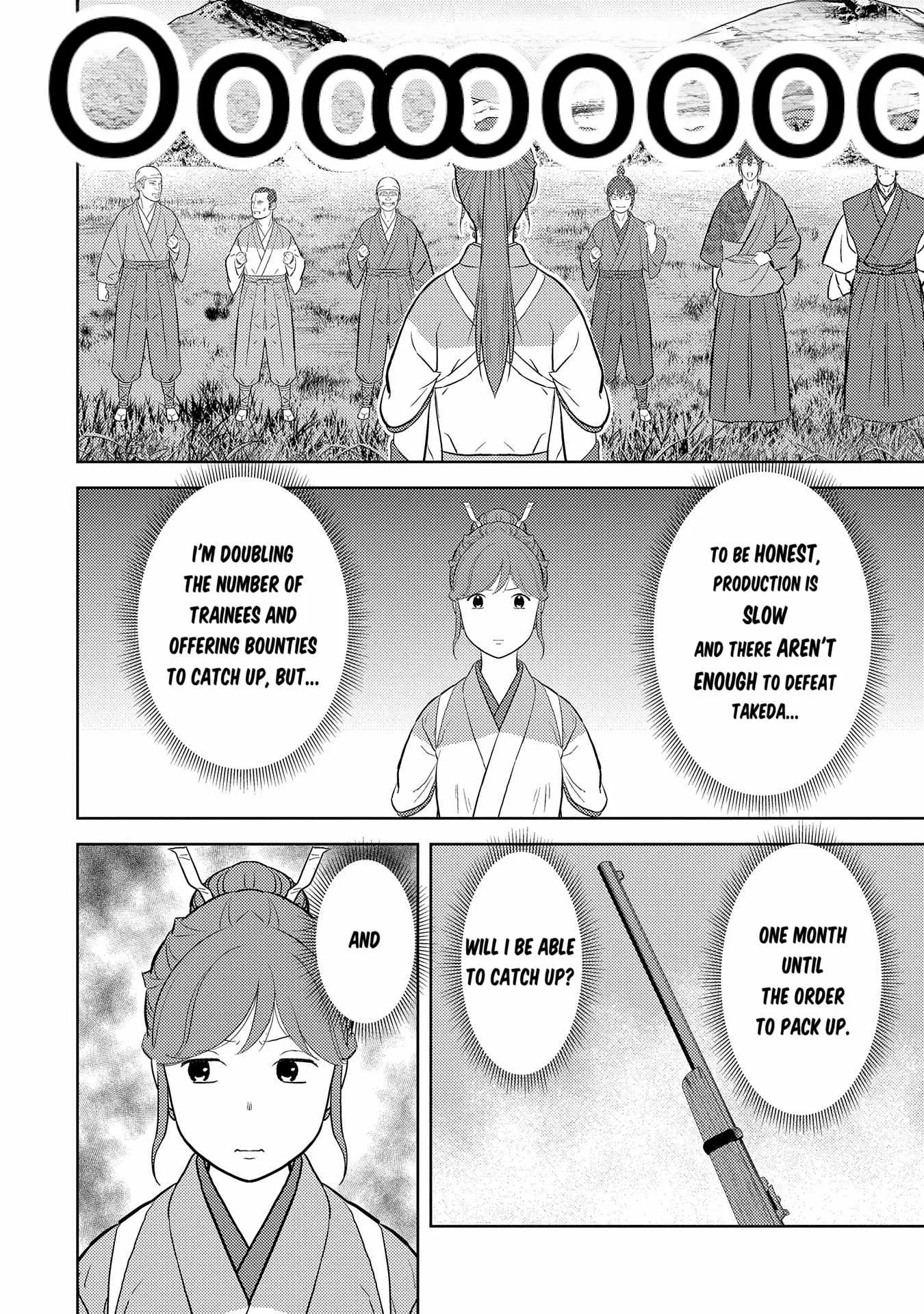 Sengoku Komachi Kuroutan: Noukou Giga Chapter 79 page 22