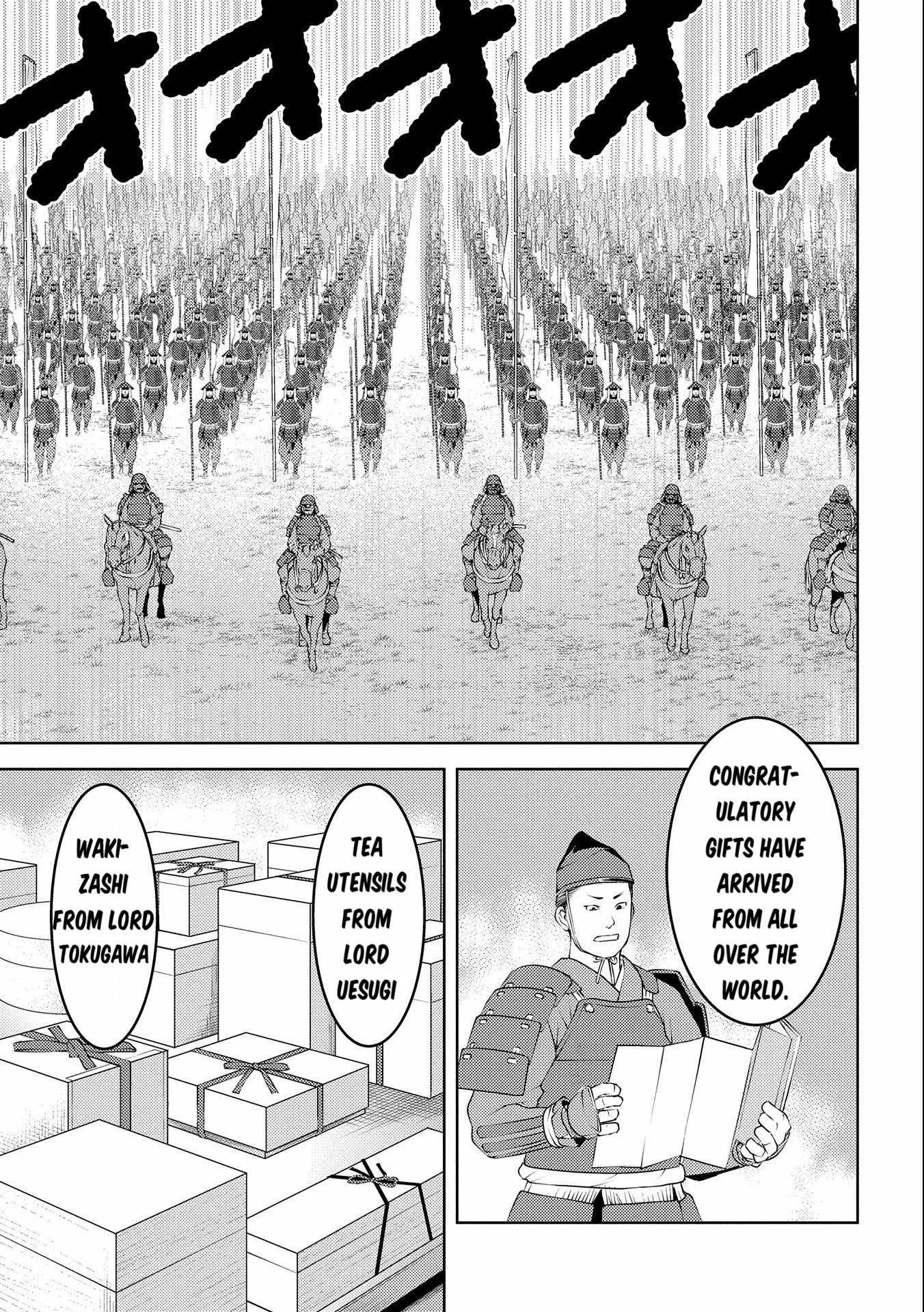 Sengoku Komachi Kuroutan: Noukou Giga Chapter 75 page 10
