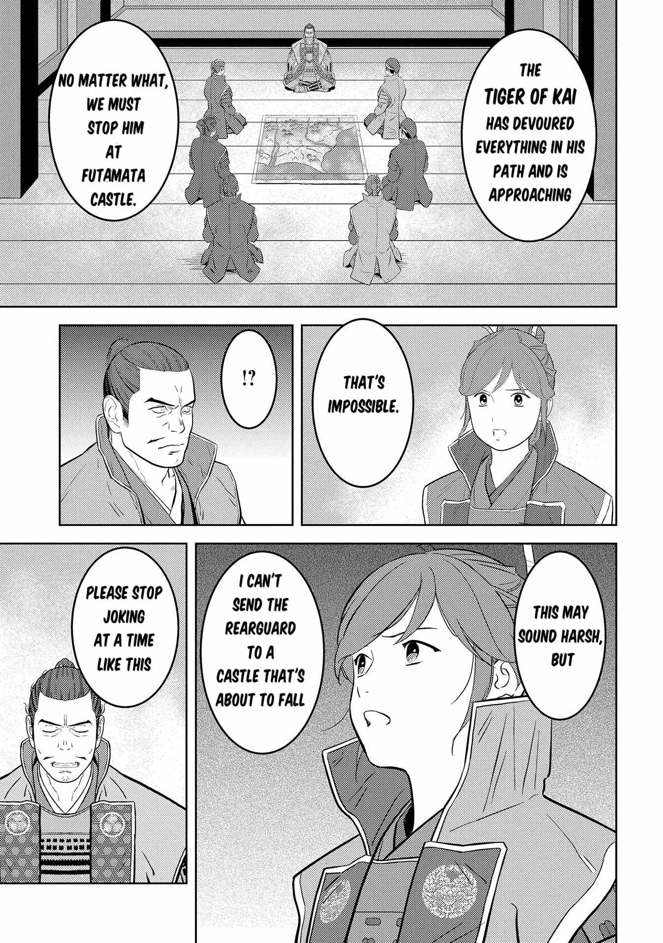 Sengoku Komachi Kuroutan: Noukou Giga Chapter 80 page 10