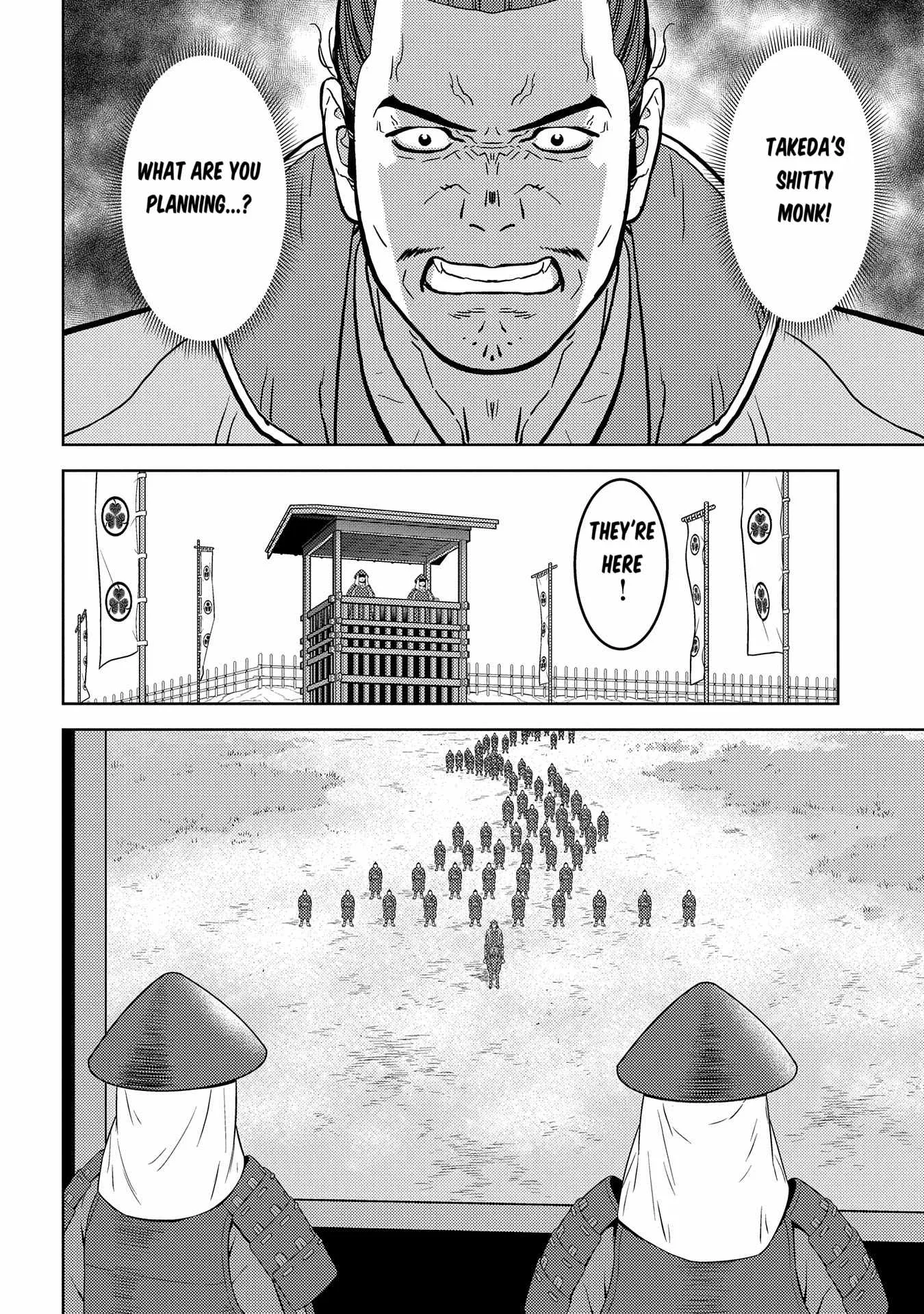 Sengoku Komachi Kuroutan: Noukou Giga Chapter 81 page 11