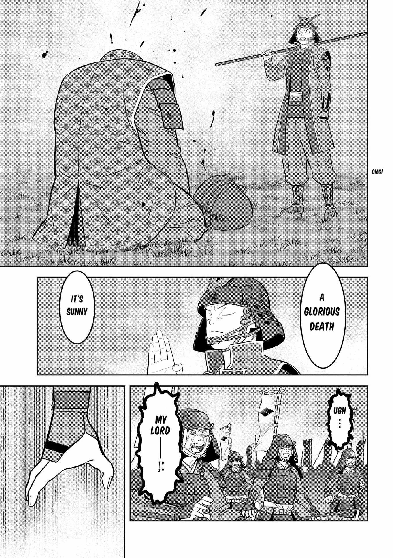 Sengoku Komachi Kuroutan: Noukou Giga Chapter 84 page 6