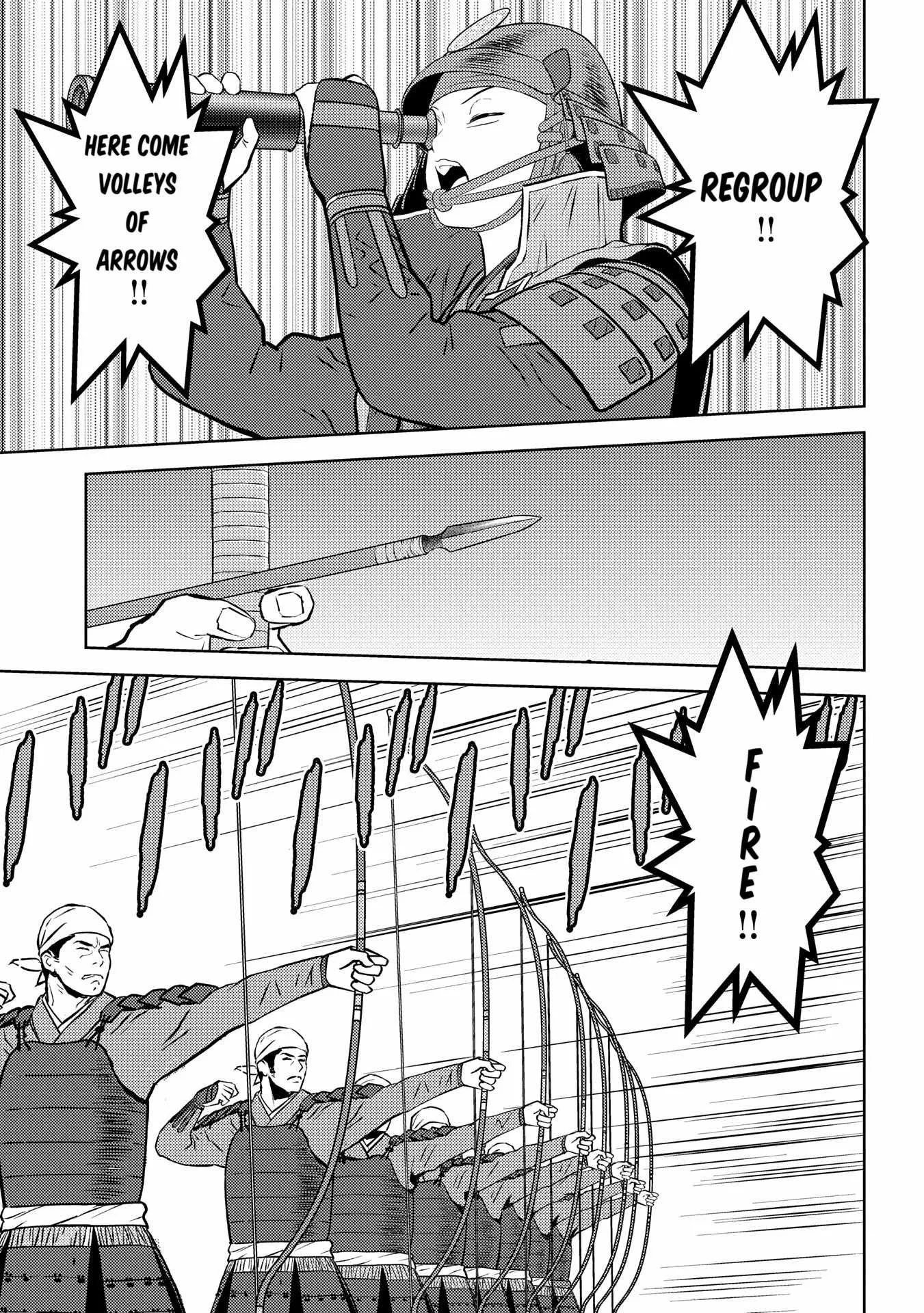 Sengoku Komachi Kuroutan: Noukou Giga Chapter 82 page 22