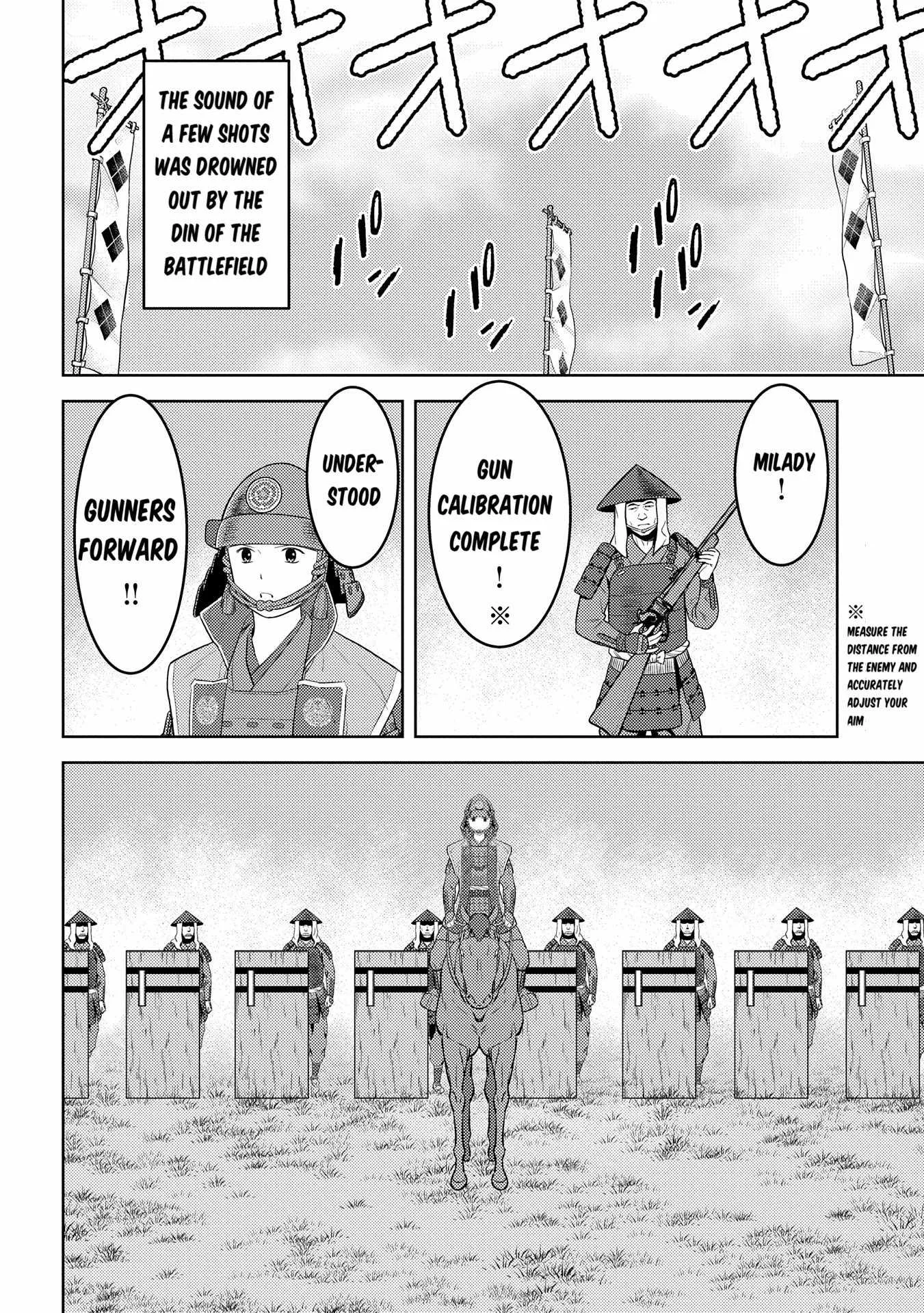 Sengoku Komachi Kuroutan: Noukou Giga Chapter 82 page 27
