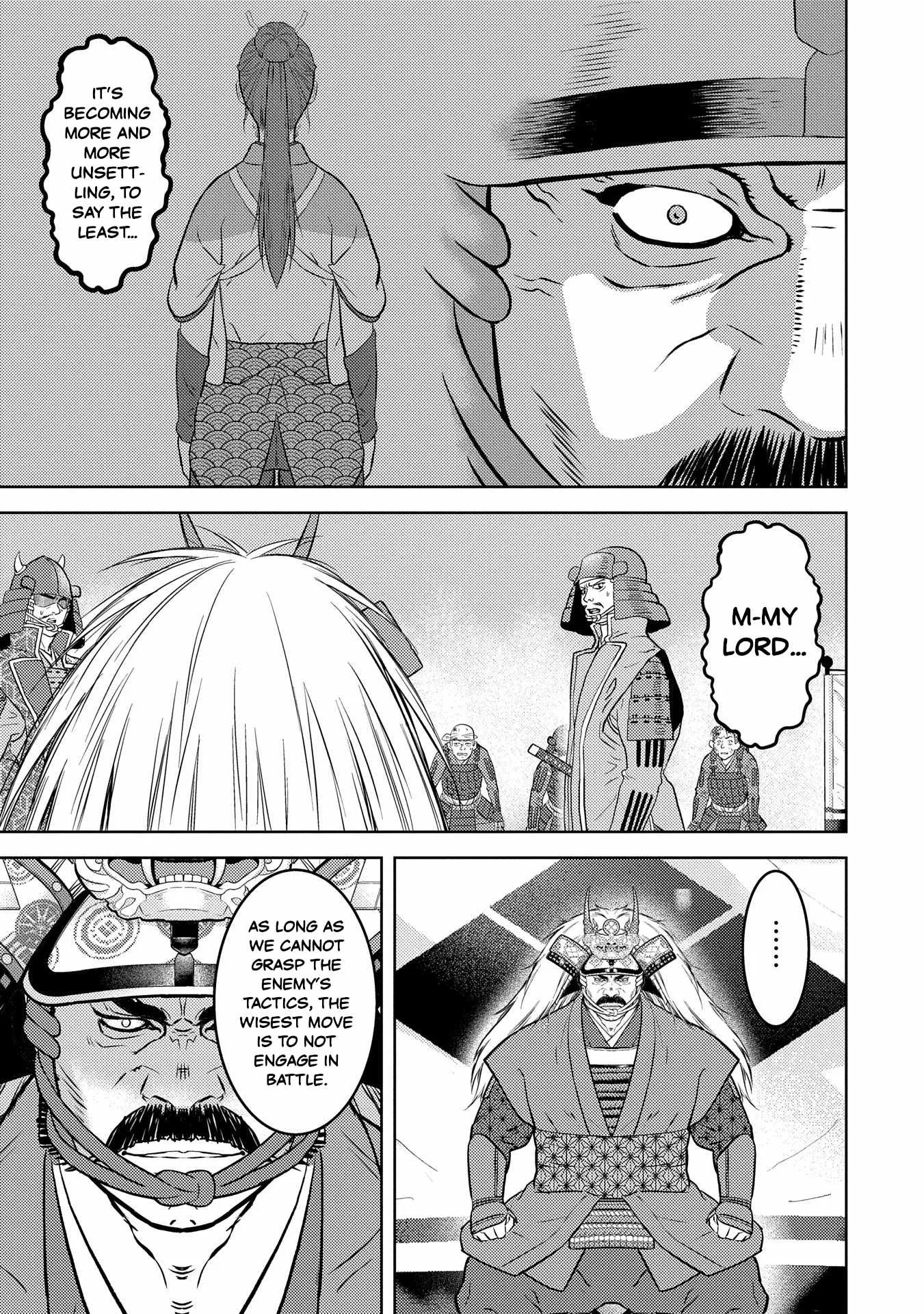 Sengoku Komachi Kuroutan: Noukou Giga Chapter 85 page 3