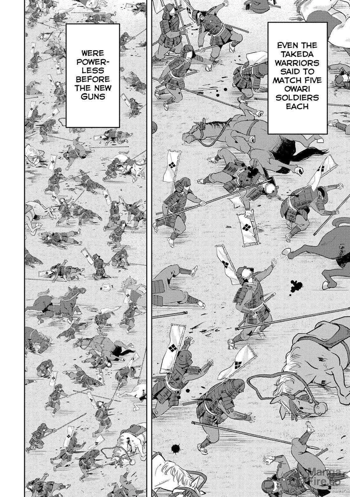 Sengoku Komachi Kuroutan: Noukou Giga Chapter 86 page 19