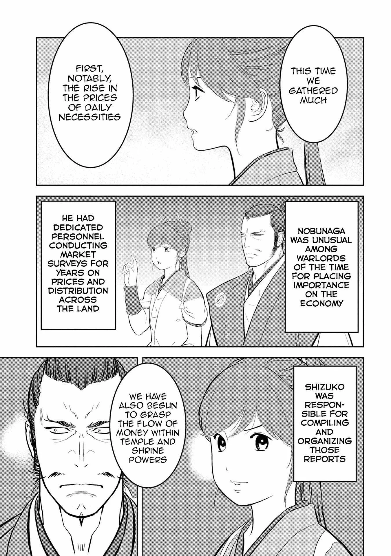 Sengoku Komachi Kuroutan: Noukou Giga Chapter 89 page 16