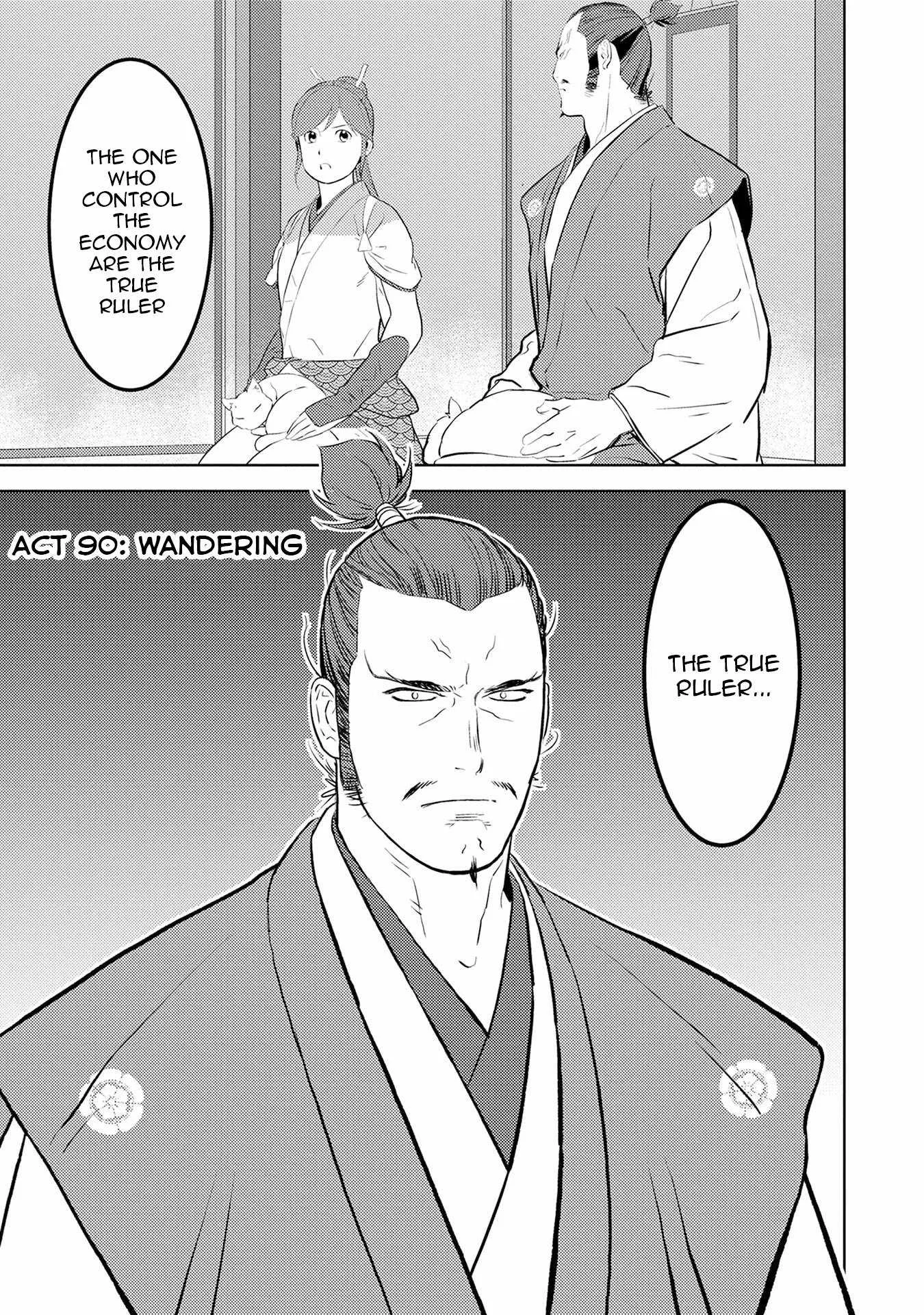 Sengoku Komachi Kuroutan: Noukou Giga Chapter 90 page 2