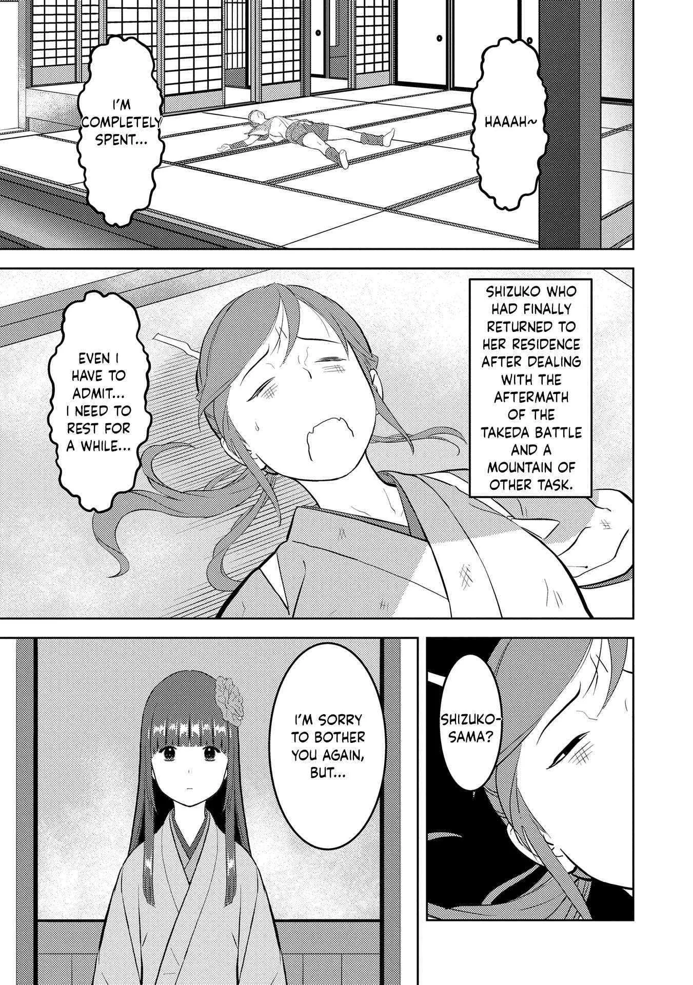 Sengoku Komachi Kuroutan: Noukou Giga Chapter 87 page 26