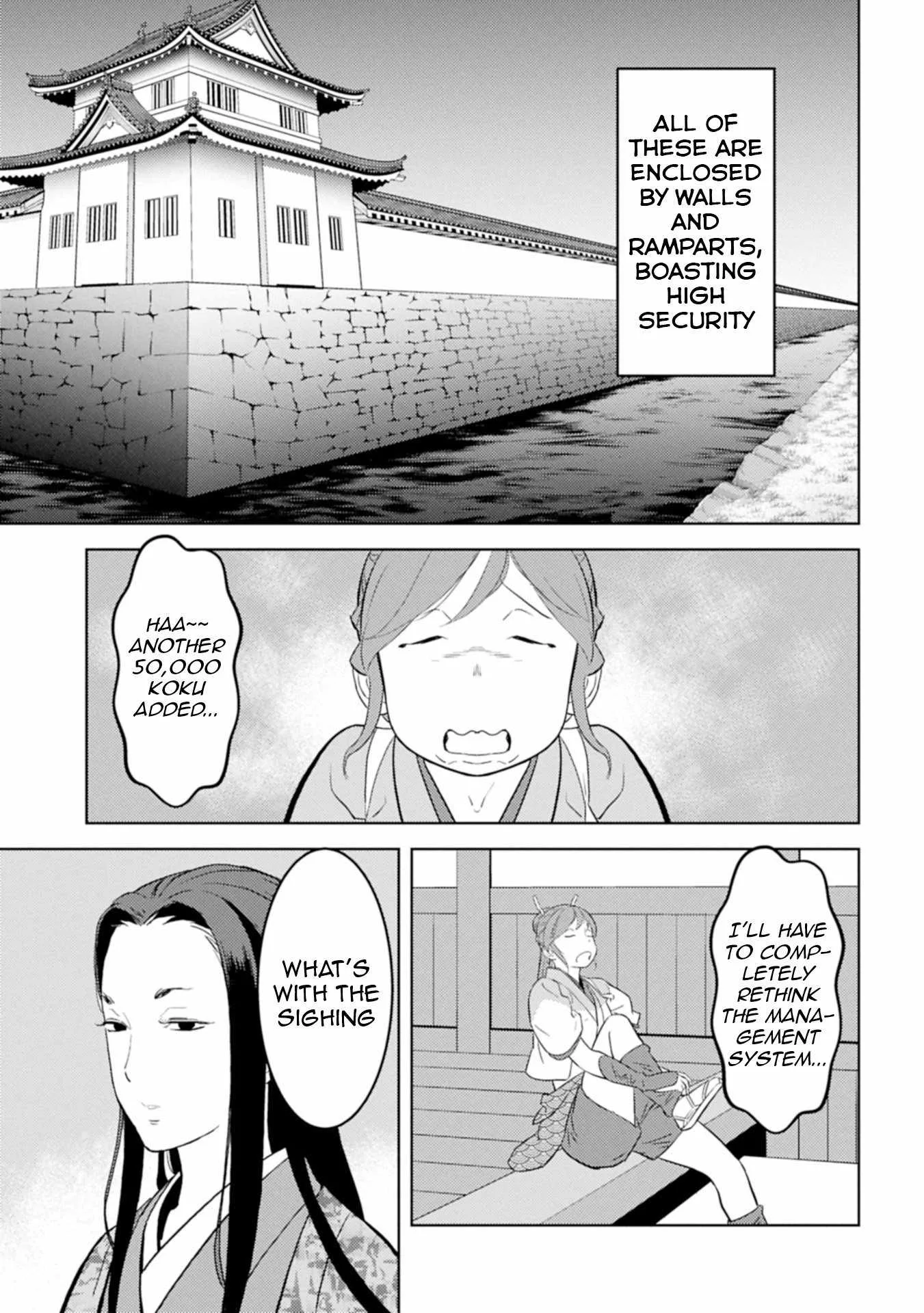 Sengoku Komachi Kuroutan: Noukou Giga Chapter 91 page 16