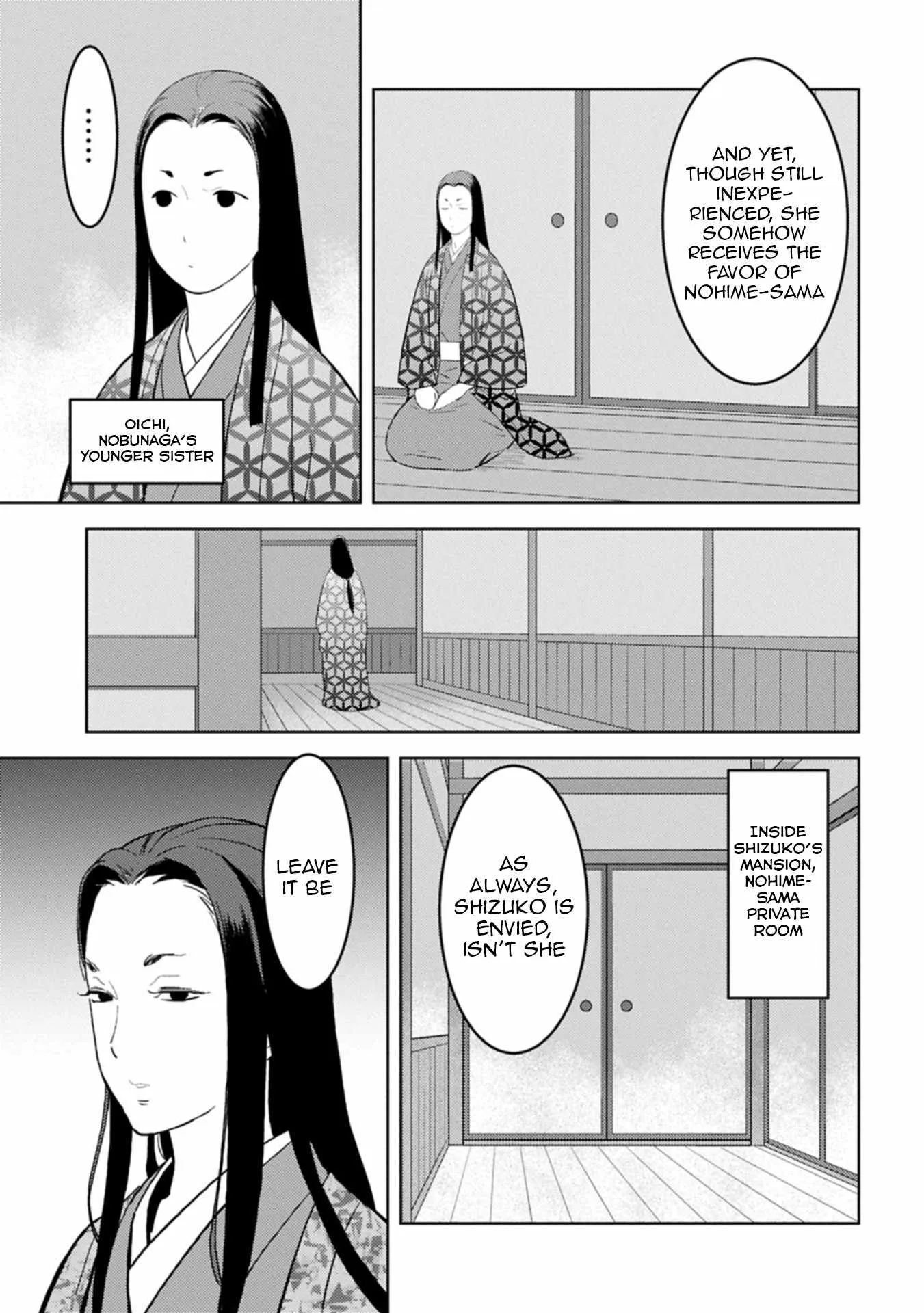 Sengoku Komachi Kuroutan: Noukou Giga Chapter 93 page 22