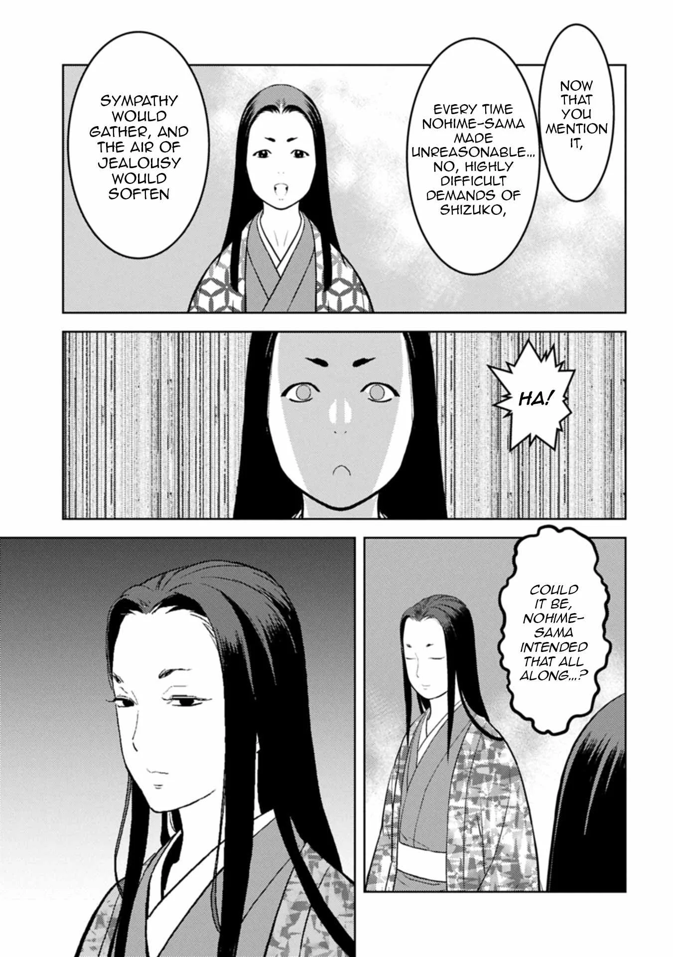 Sengoku Komachi Kuroutan: Noukou Giga Chapter 93 page 24